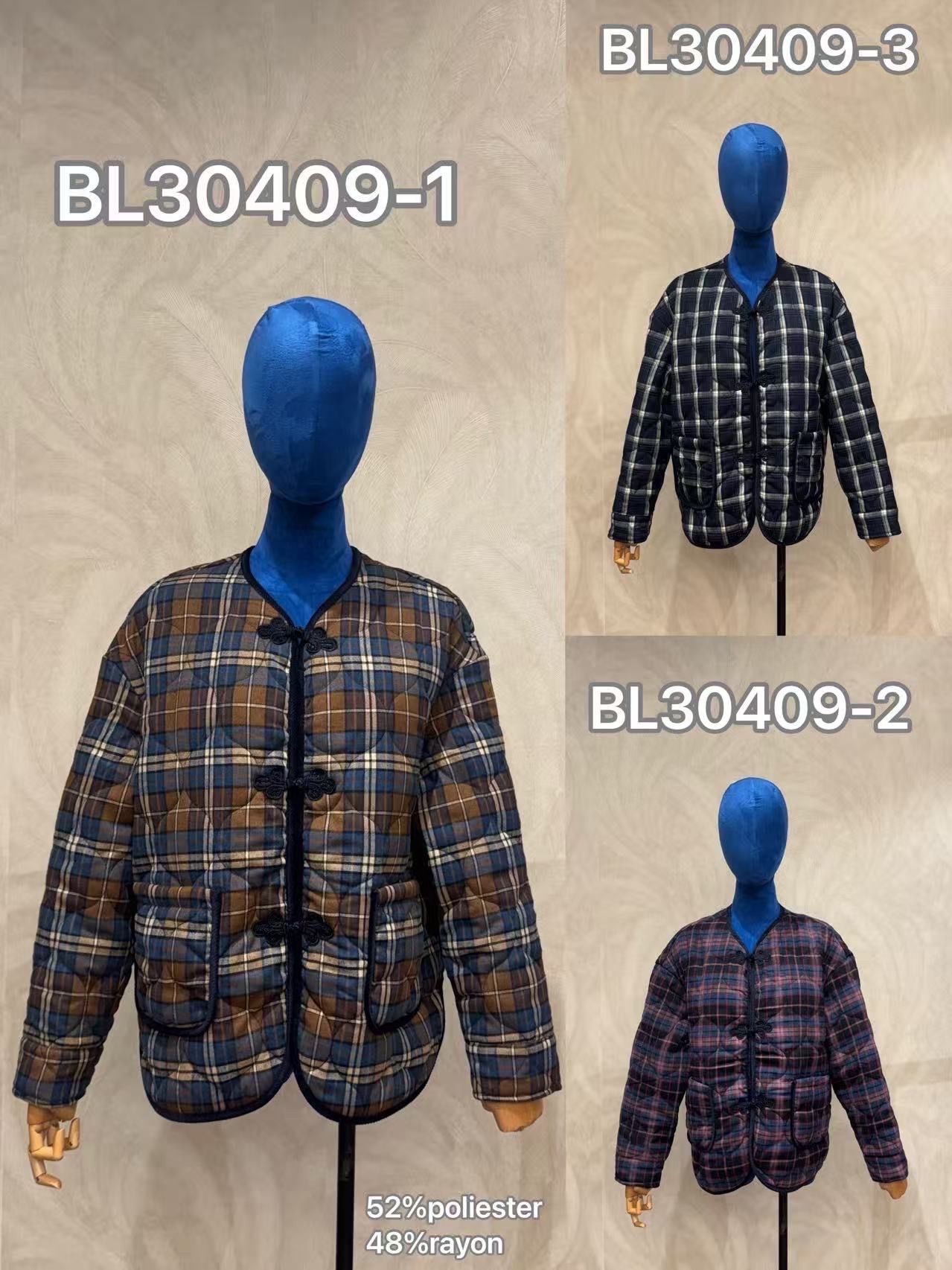 Kurz gesteppte Jacke
