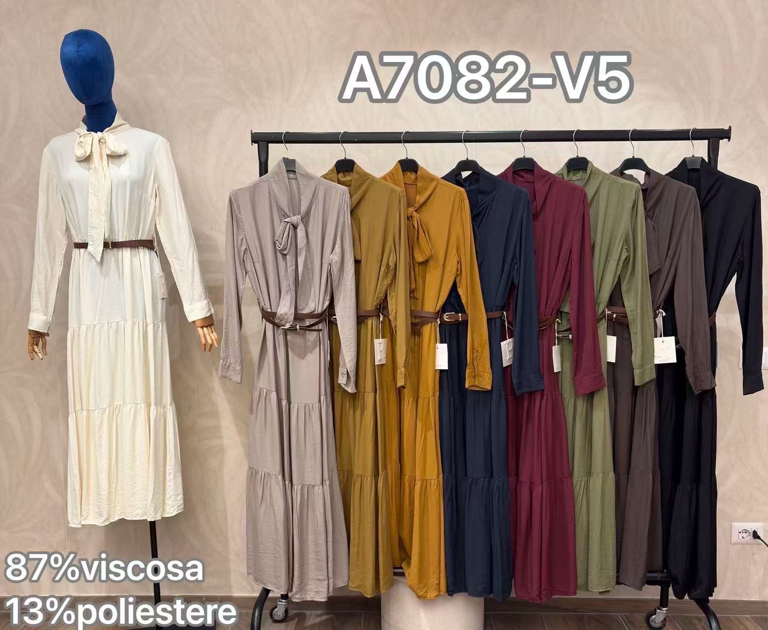 Maxi-Hemdkleid mit Rüschen