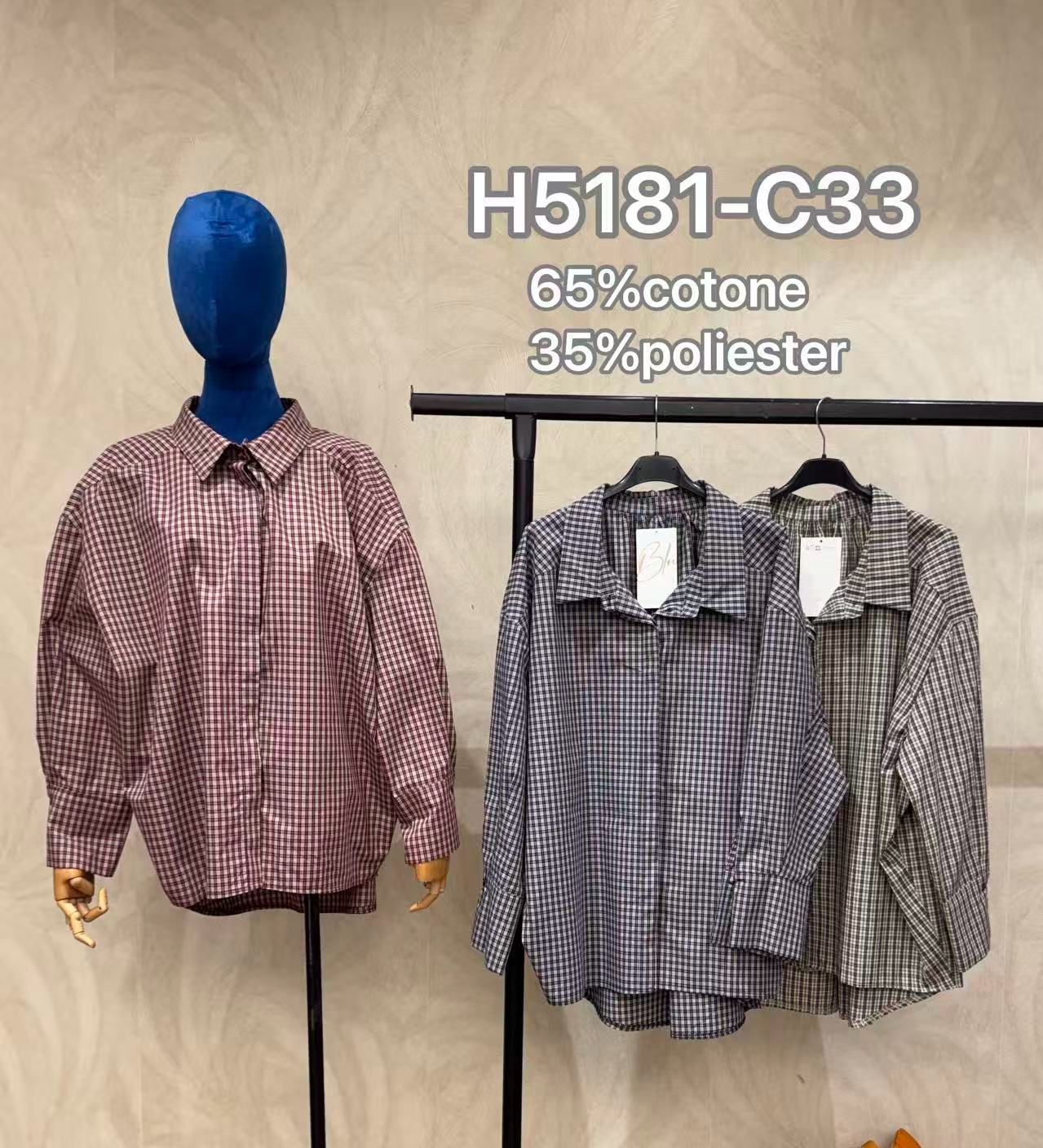 Lange Oversize-Bluse