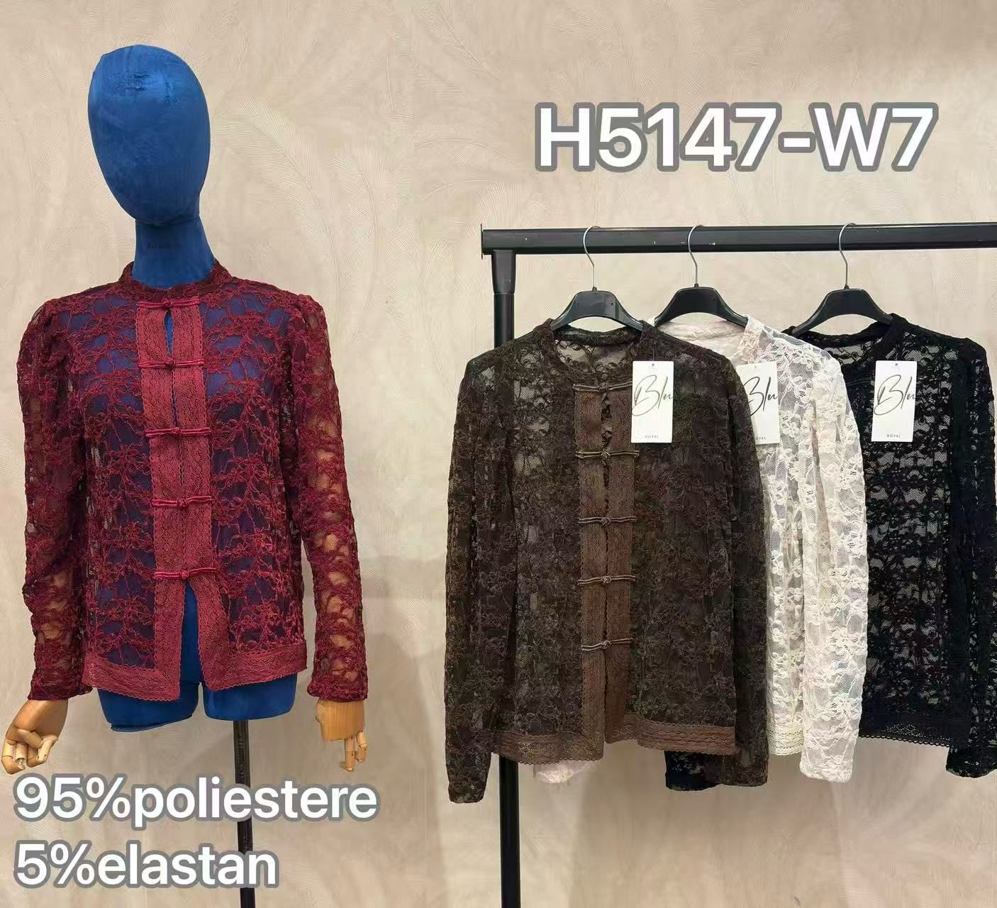 Kurze Spitze-Überjacke