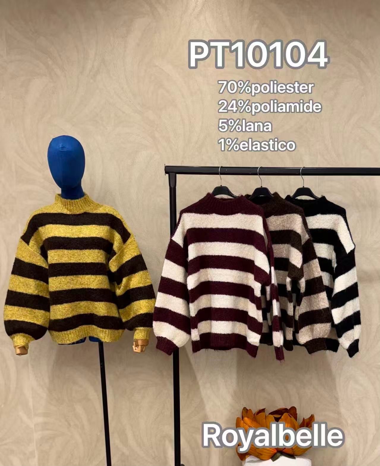 Oversize Rollkragenpullover