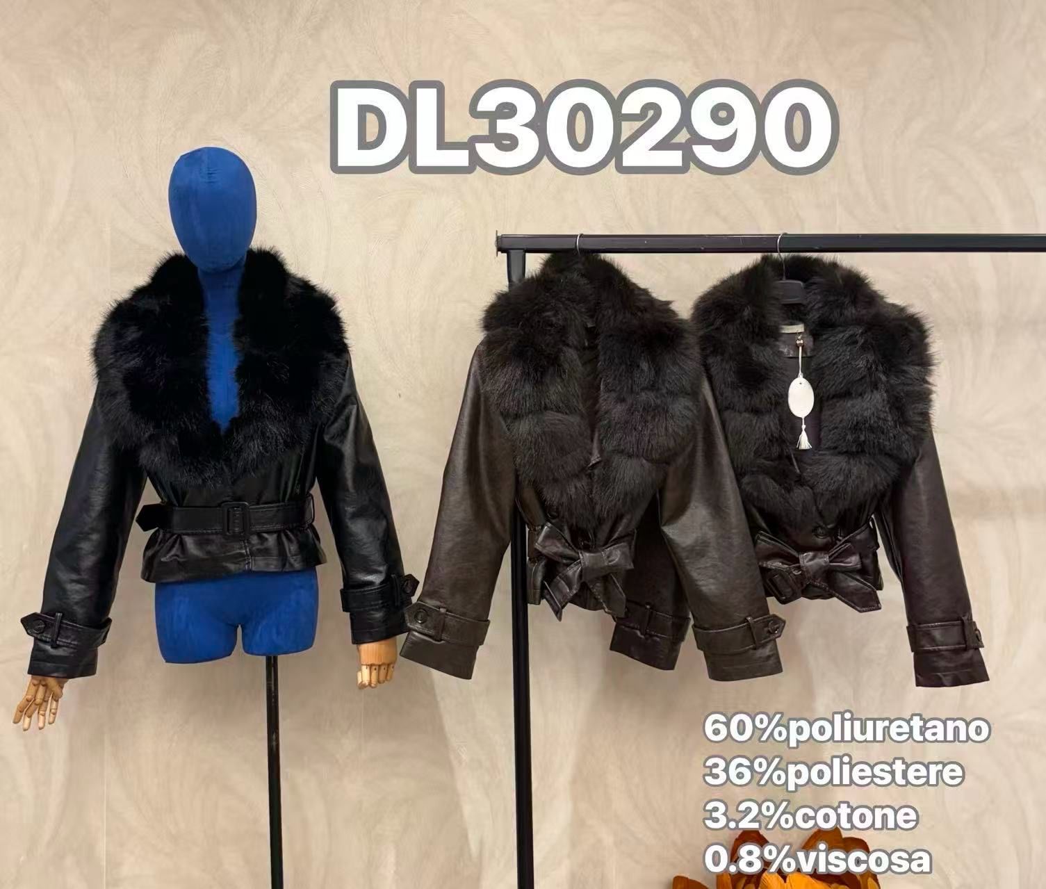Taillierter Mantel mit Kragen