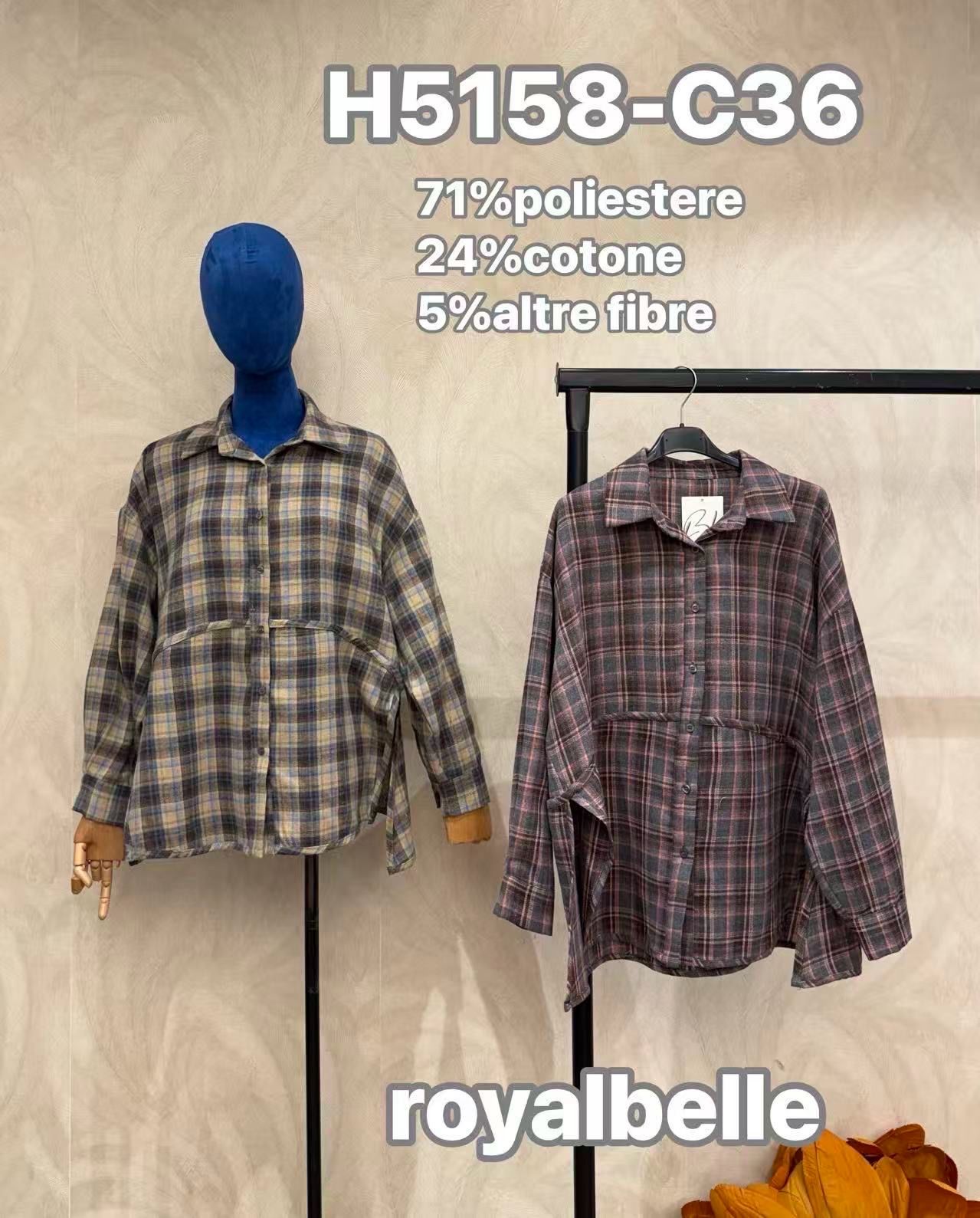 Oversized Karo-Hemd