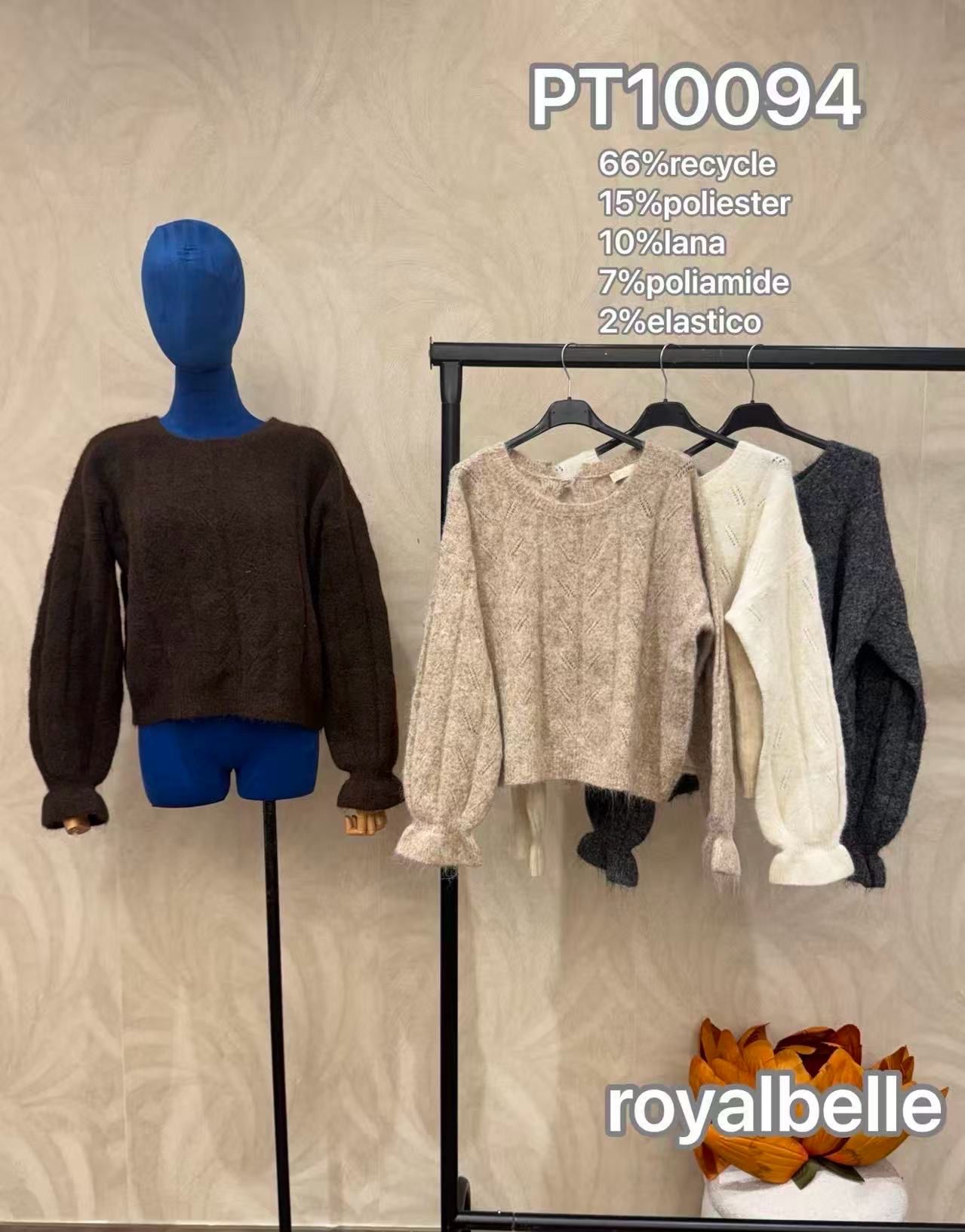 Pullover mit Ballonärmeln