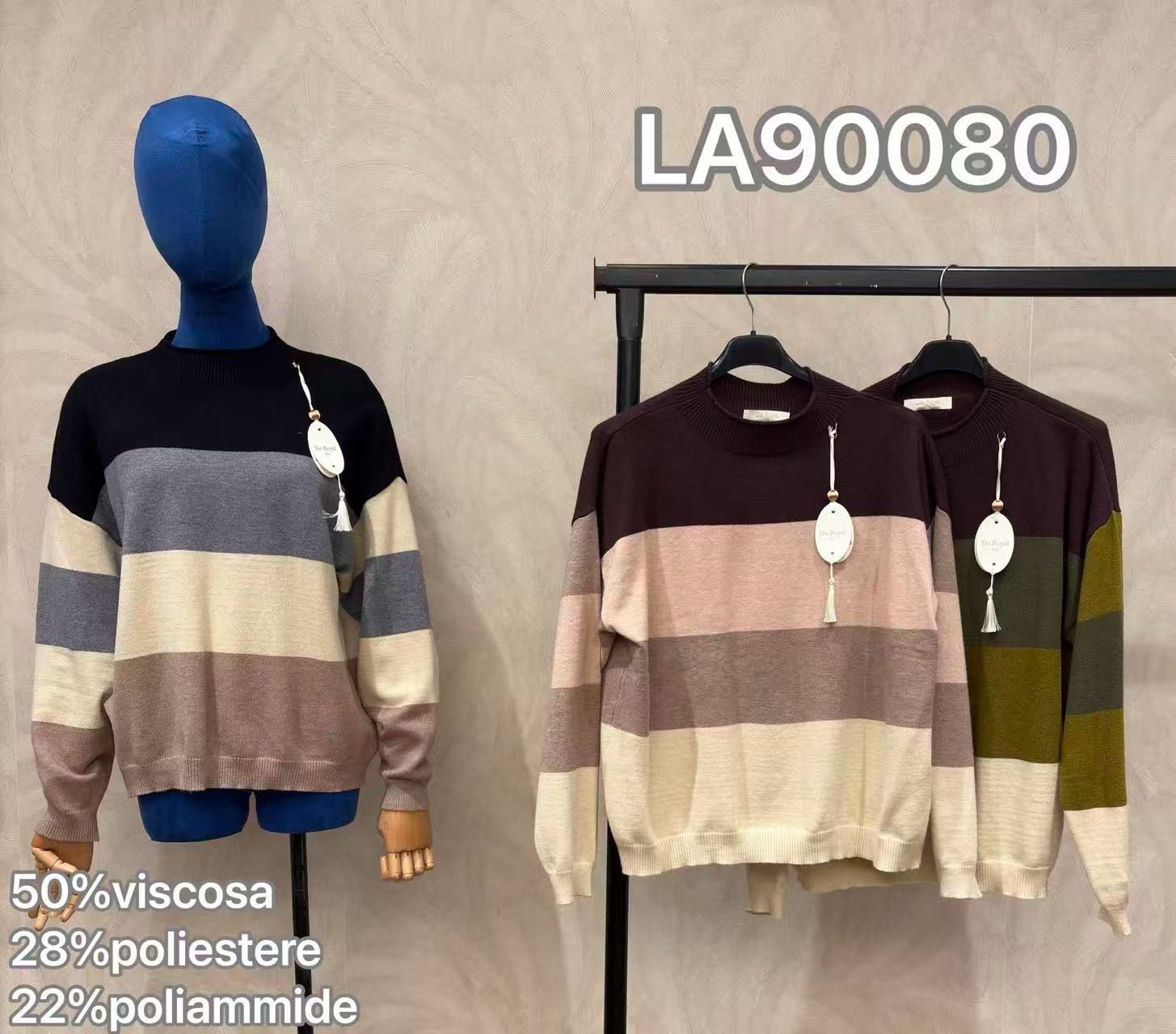 Rippstrick-Pullover Regular Fit