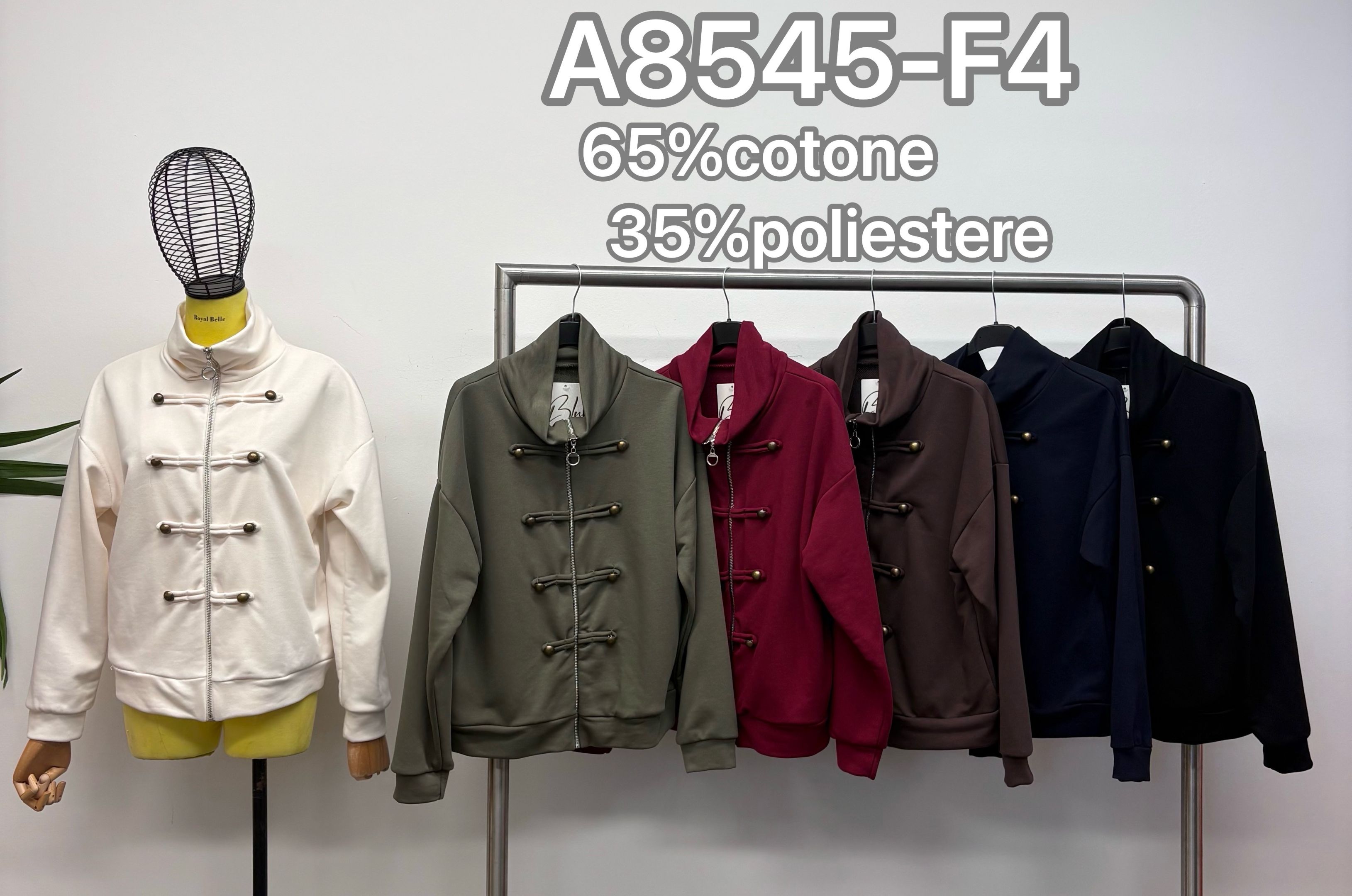 Bomberjacke mit Stehkragen