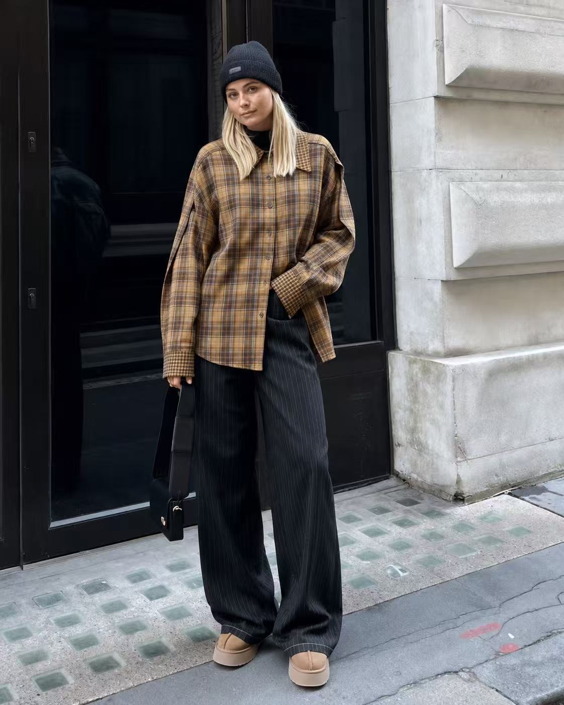 Oversize-Hemd in geradem Schnitt
