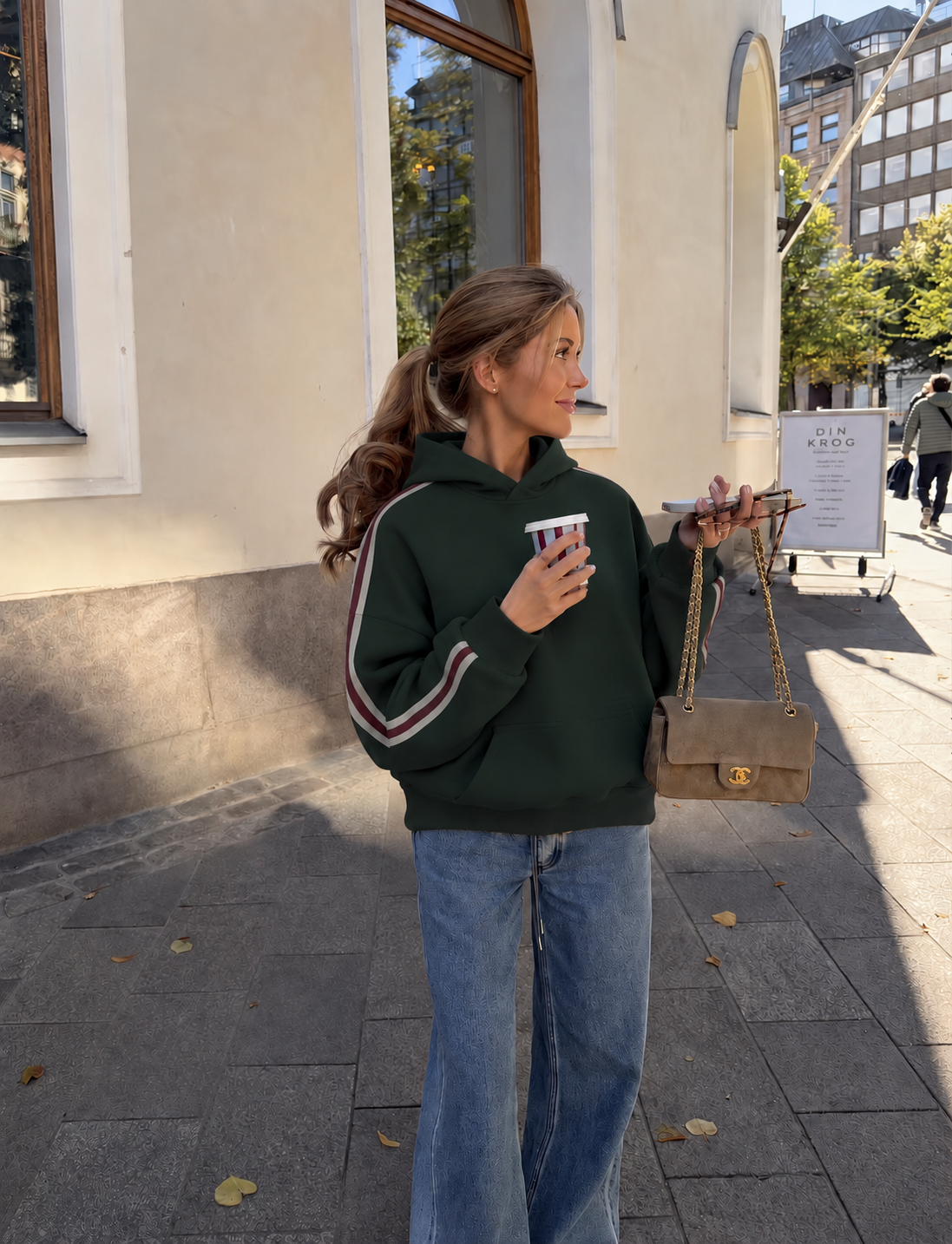 Oversize Kapuzenpullover