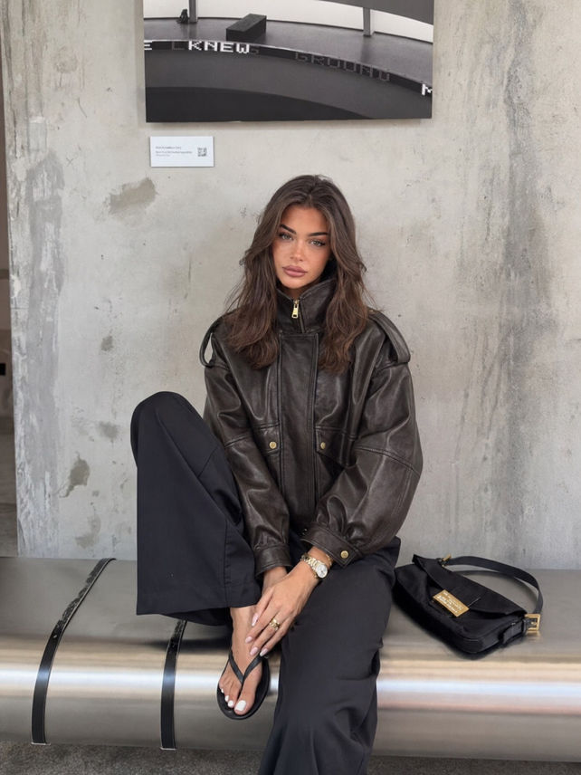 Kurze Boxy-Jacke