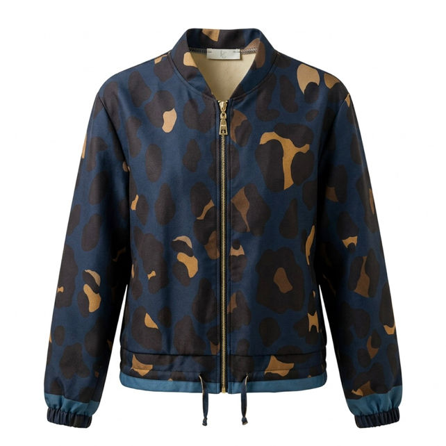 Bomberjacke mit Kordelzug