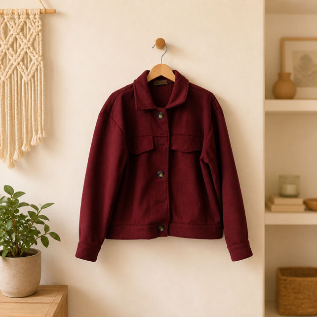 Kurze Hemdjacke
