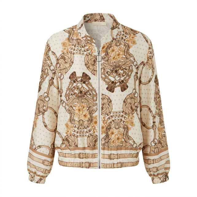 Bomberjacke mit Gummibund