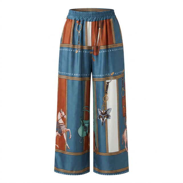 Weite Hose mit Tunnelzug