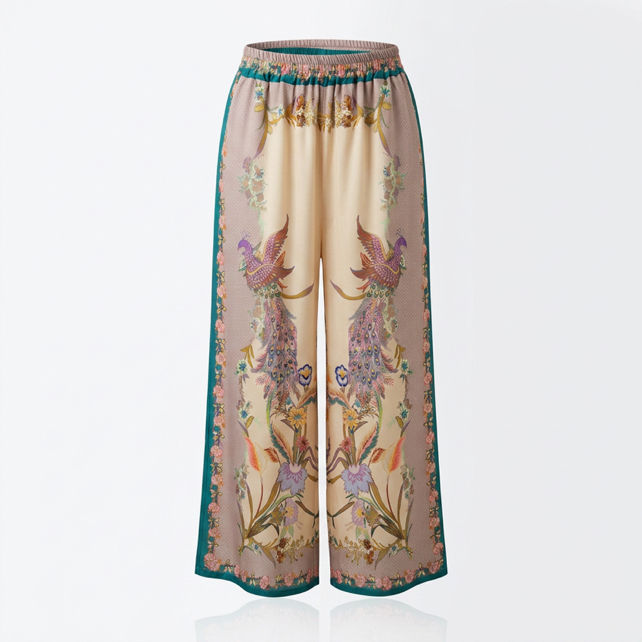 Weite Palazzo-Hose