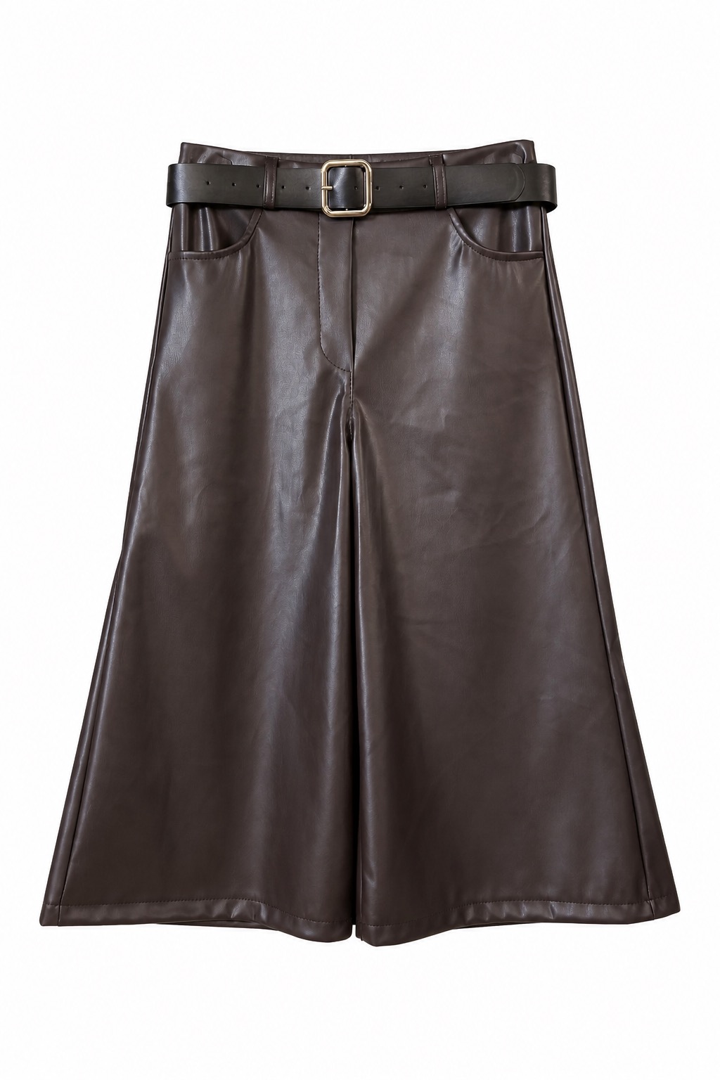 Culotte-Hose mit hoher Taille
