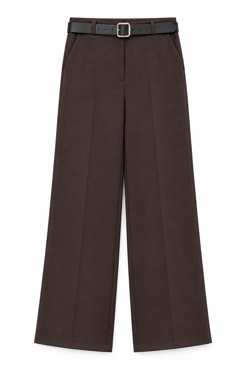 Weite Hose mit Gürtel