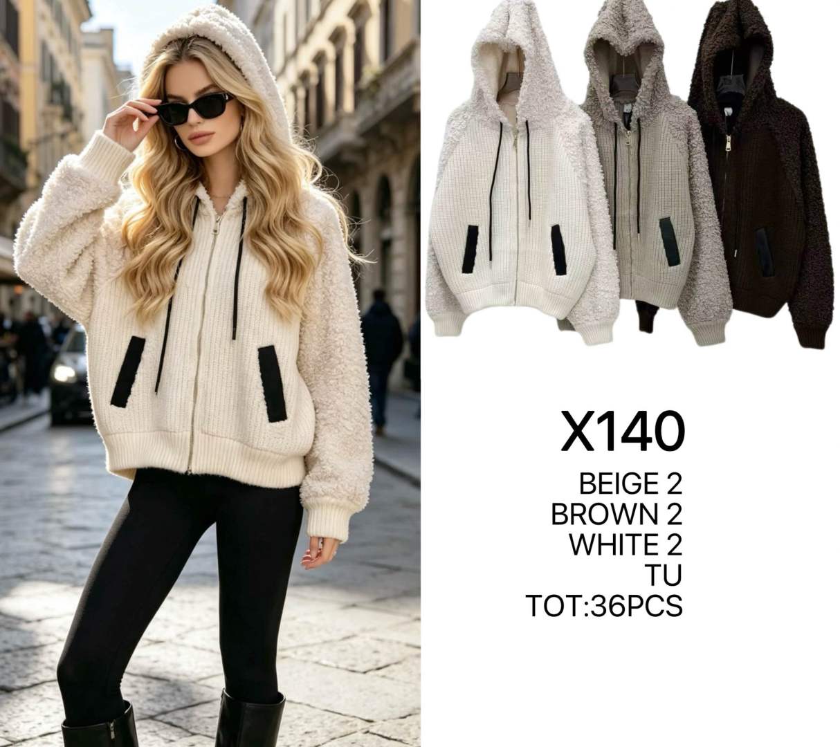 Lässiger Hoodie mit Kängurutasche