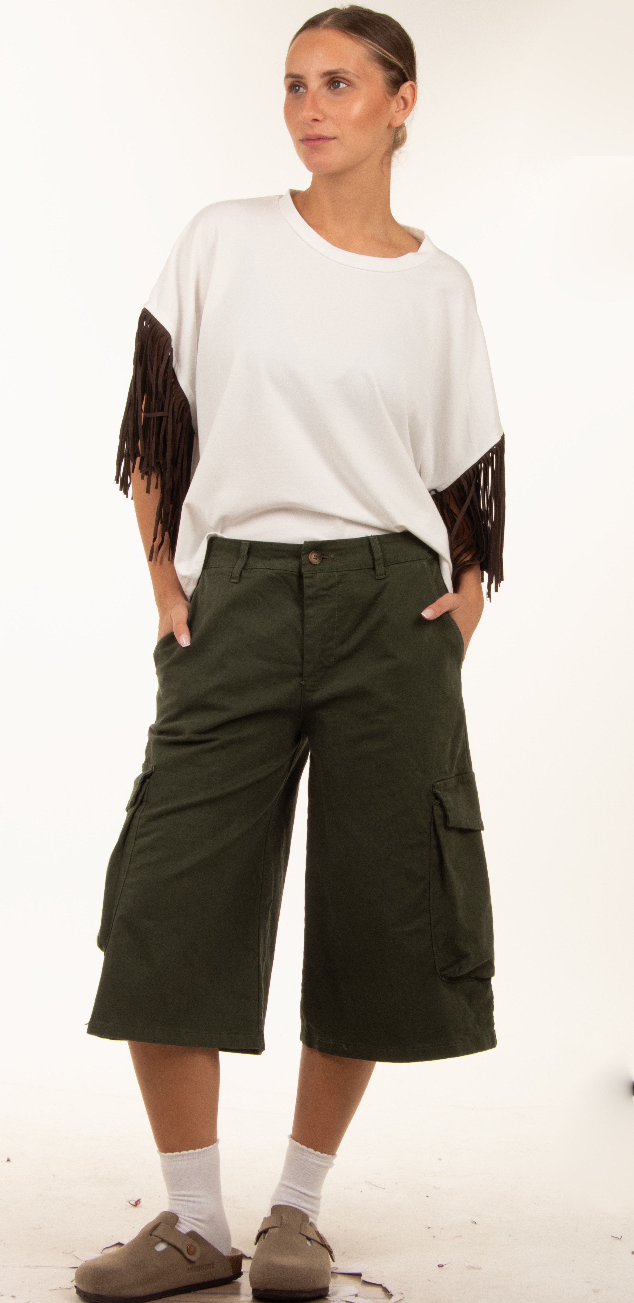 Locker sitzende Cargo-Hose 7/8