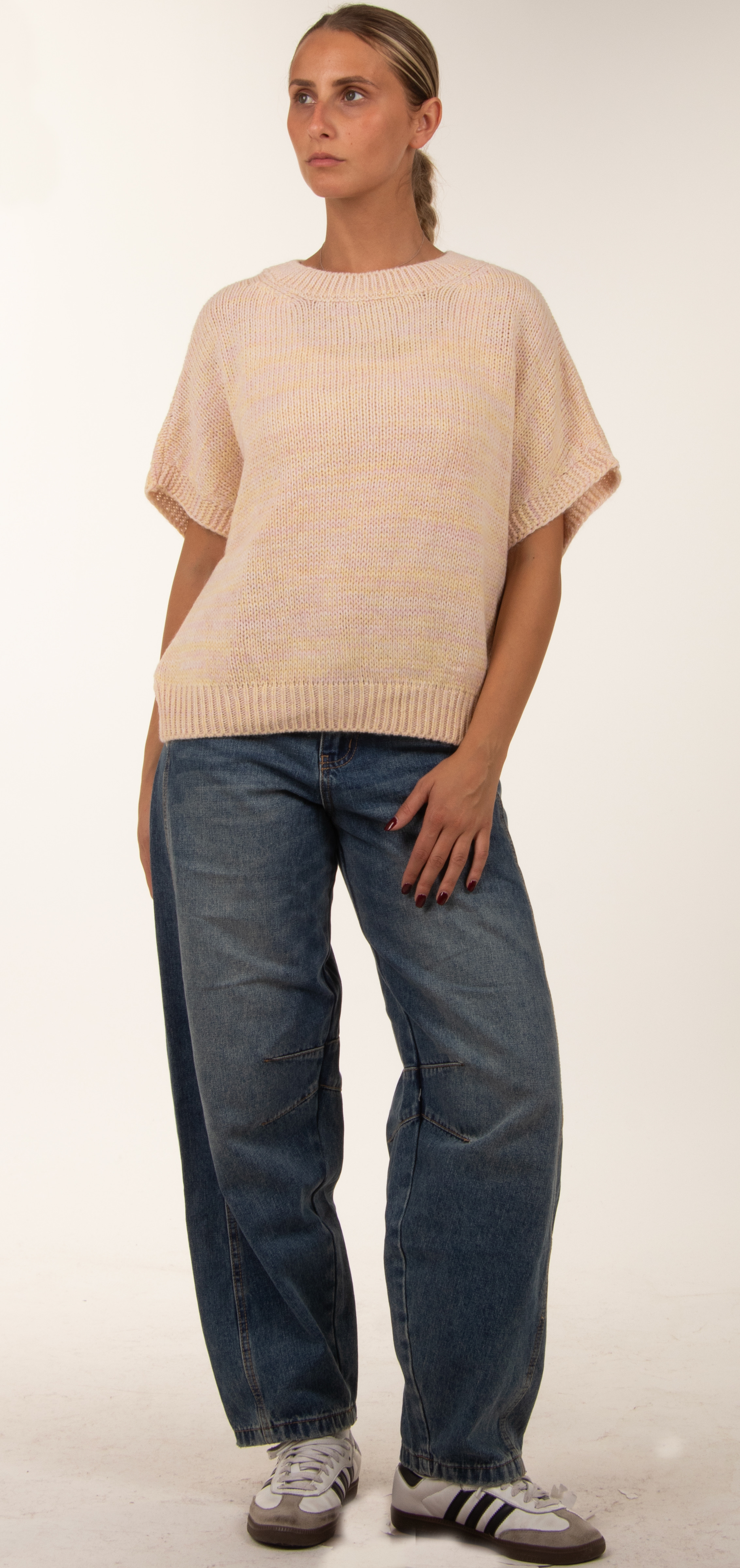 Lockerer Kurzer Pullover