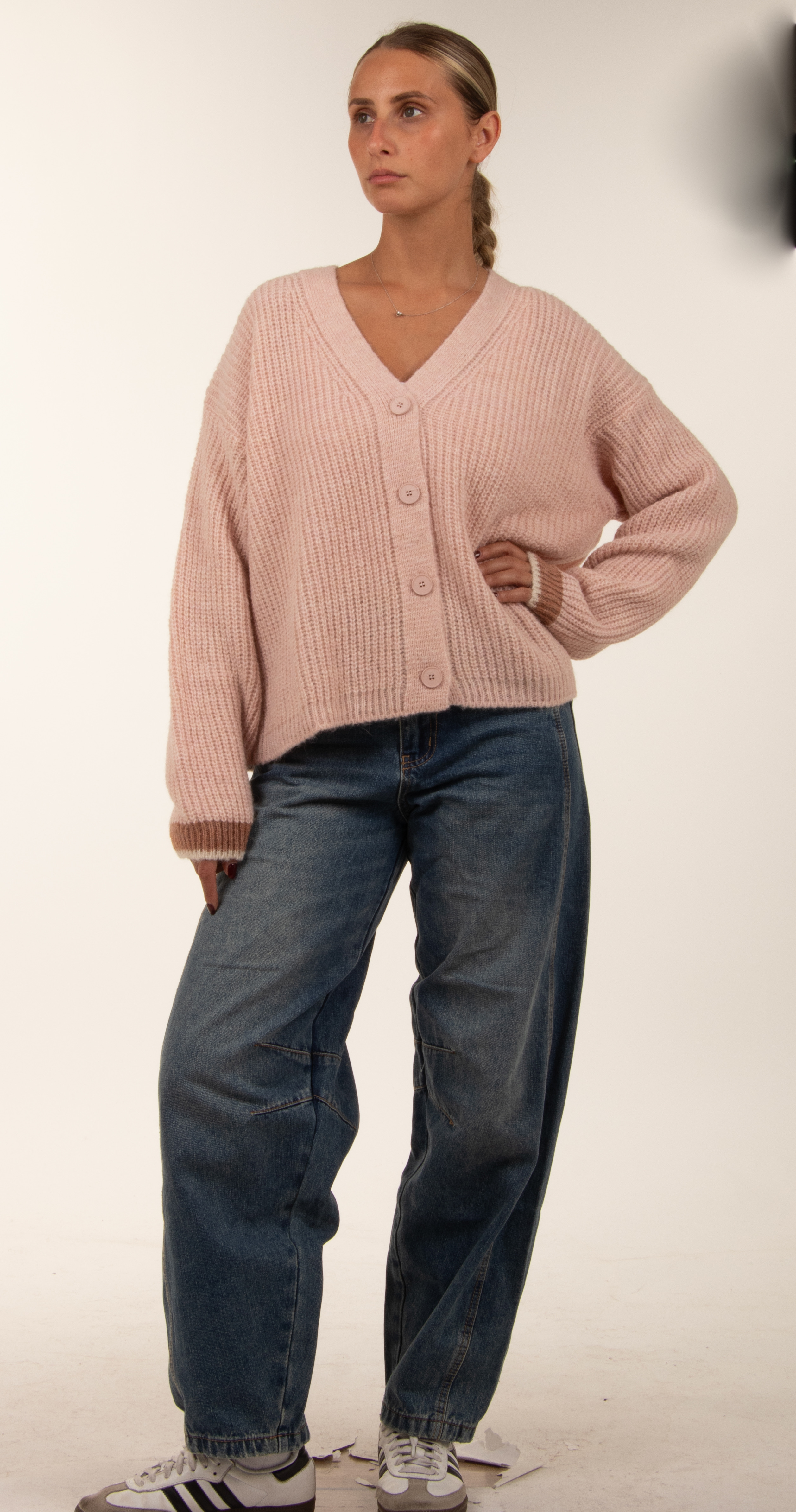 Lässiger Cardigan mit Knöpfen