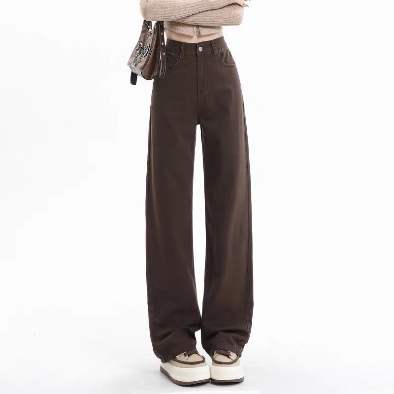 High-Waist Wide-Leg Hose