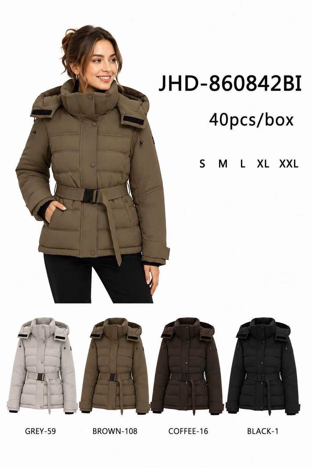 Gesteppte Jacke mit Kapuze