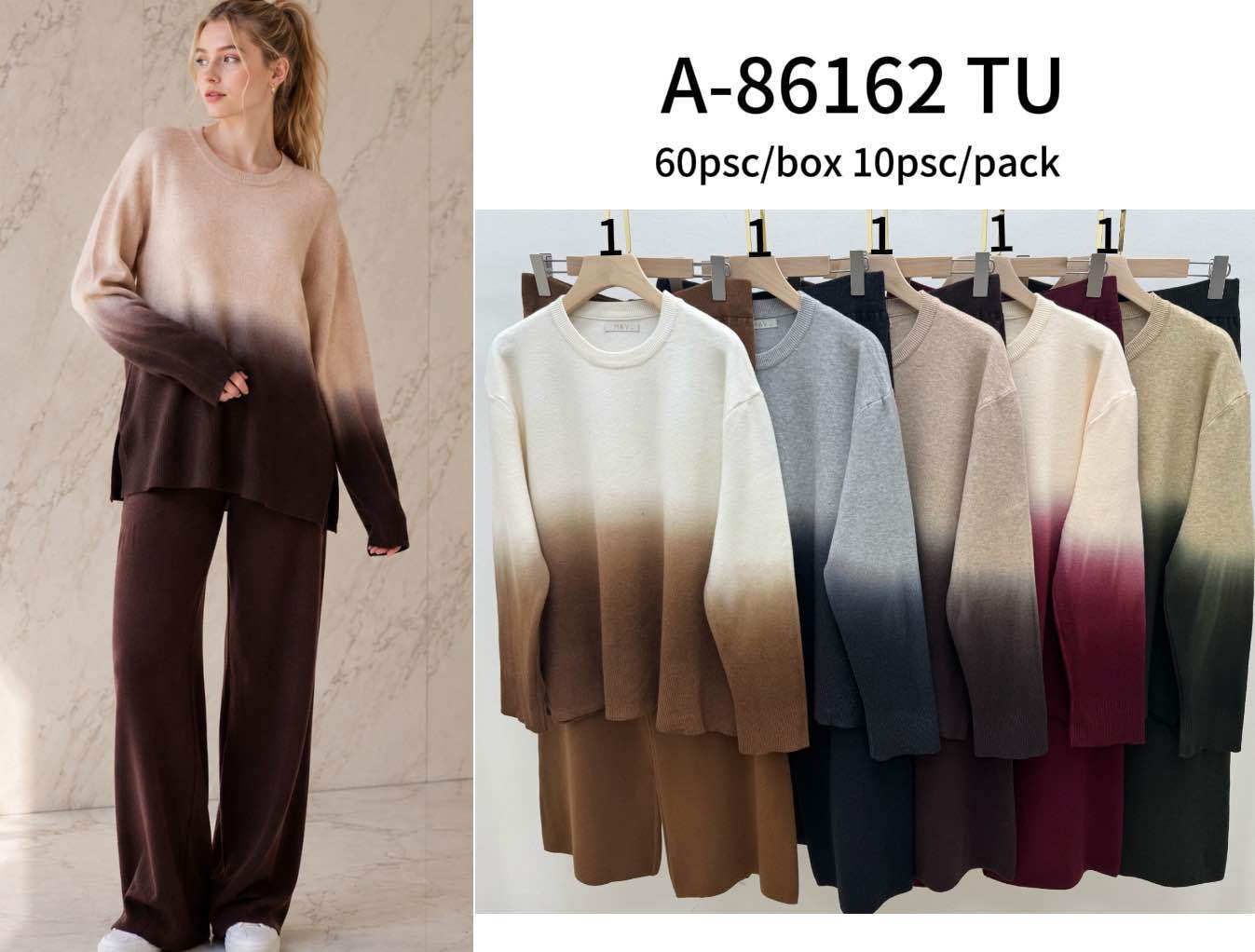 Lässiges Longline-Set mit Kordeln