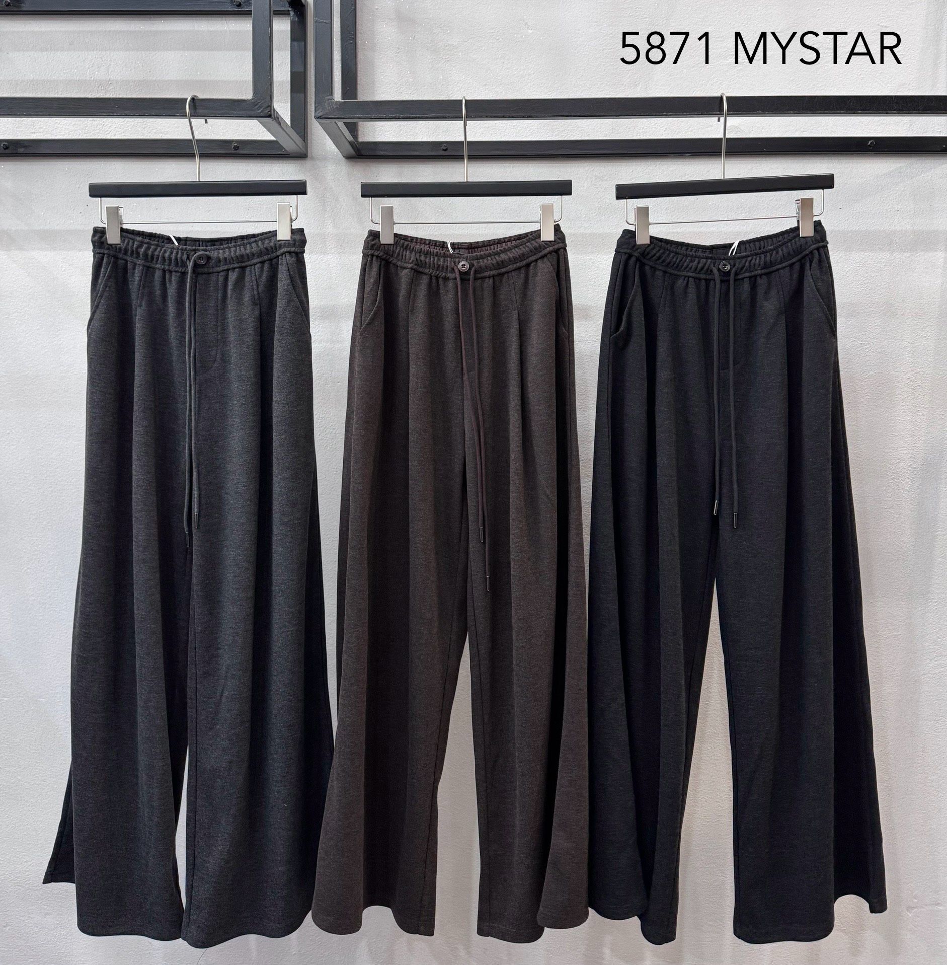 Weite Strickhose (Wide Leg)