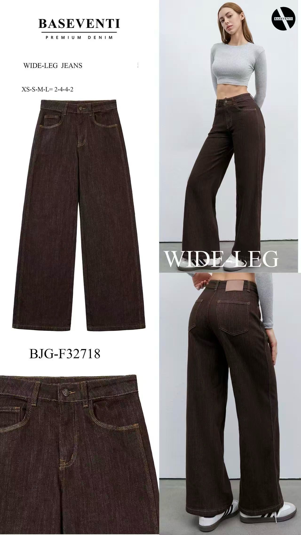 Regular Wide-Leg Jeans