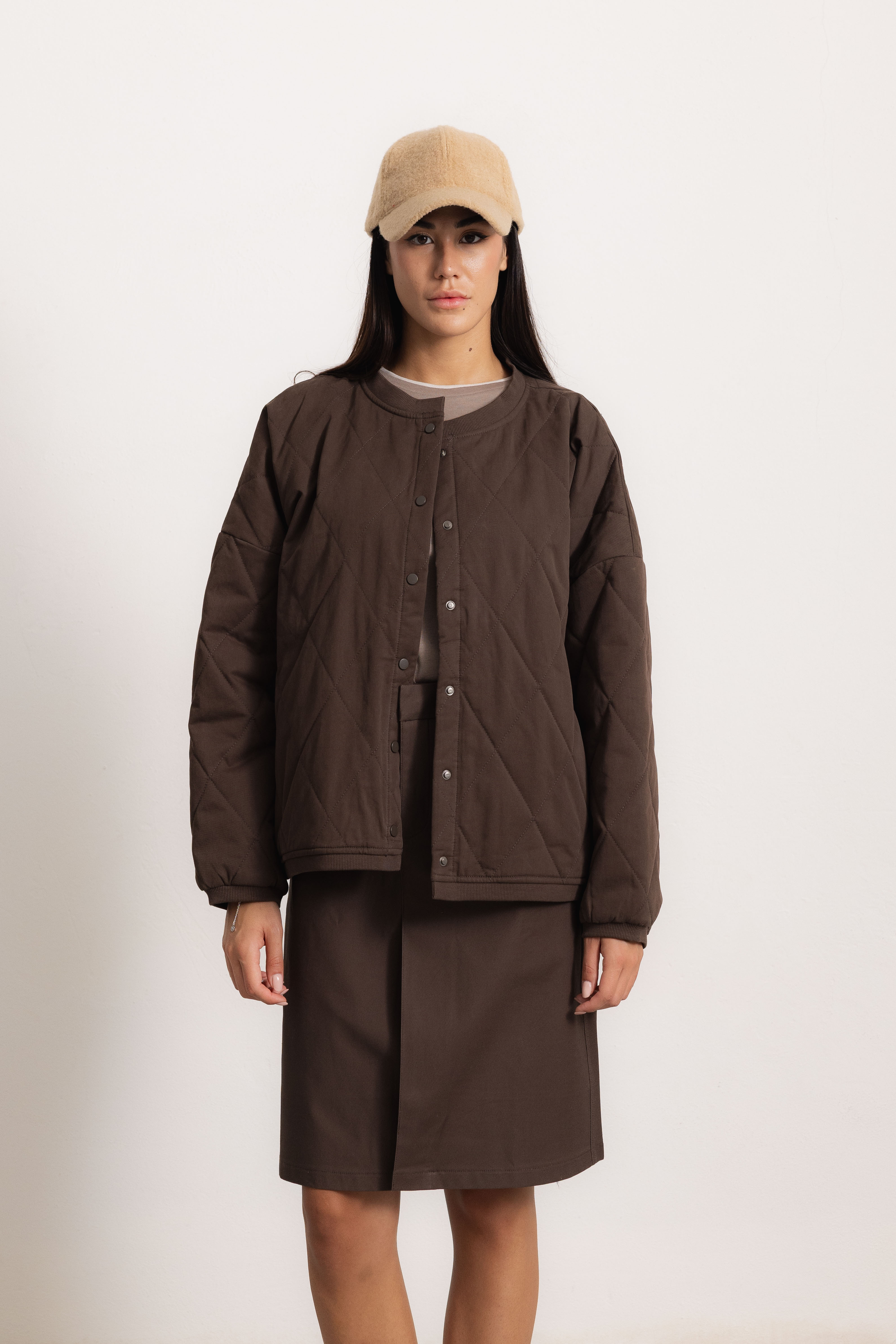 Oversize Steppjacke
