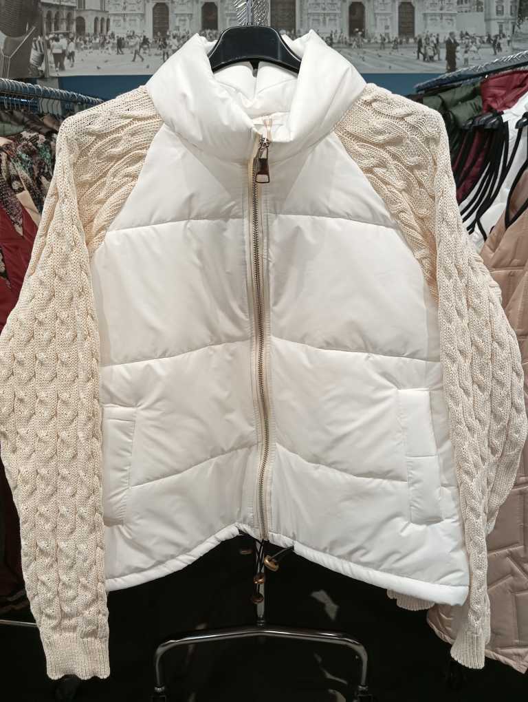 Steppjacke mit Stehkragen
