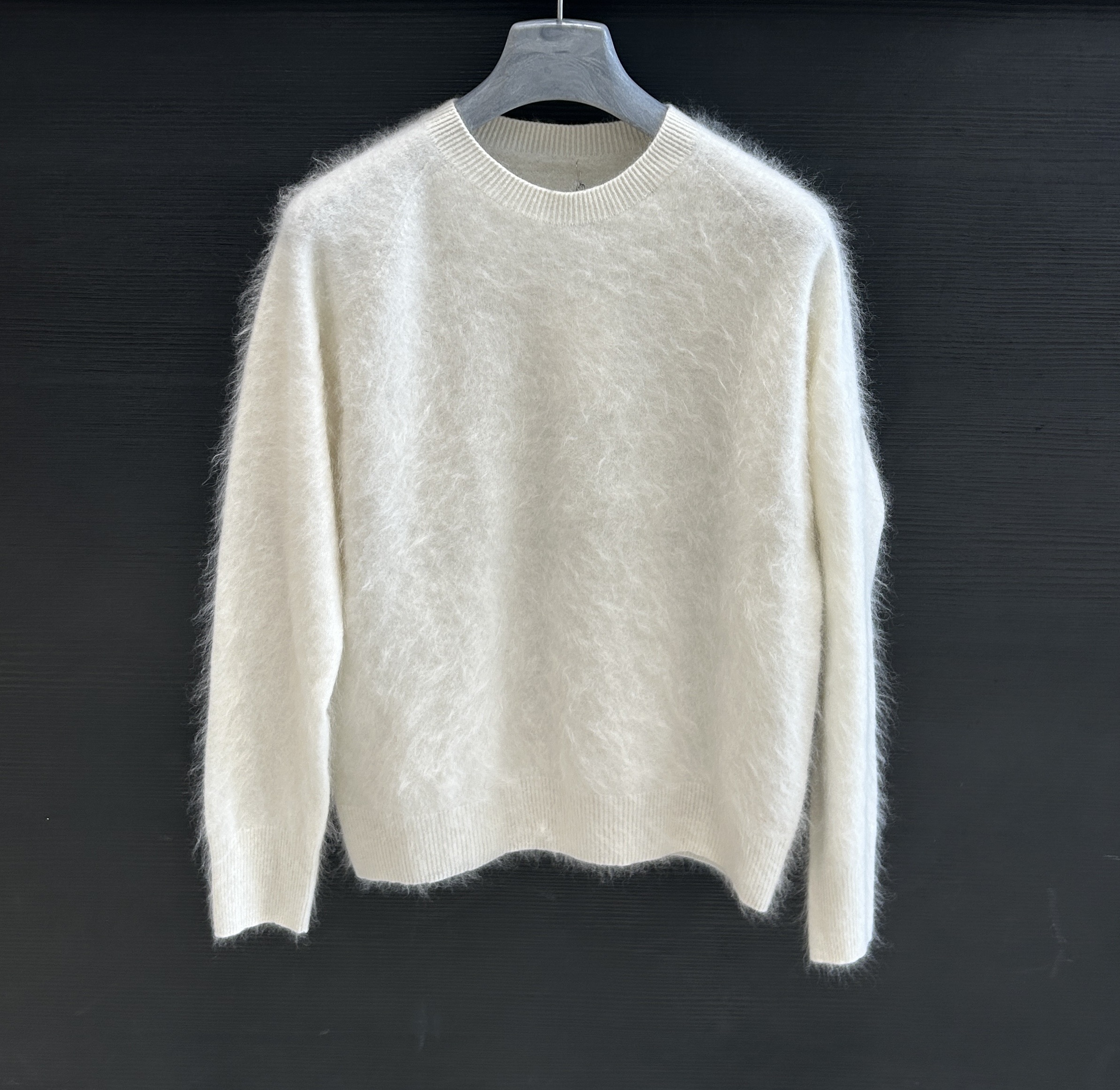 Regular Pullover mit Rundhalsausschnitt