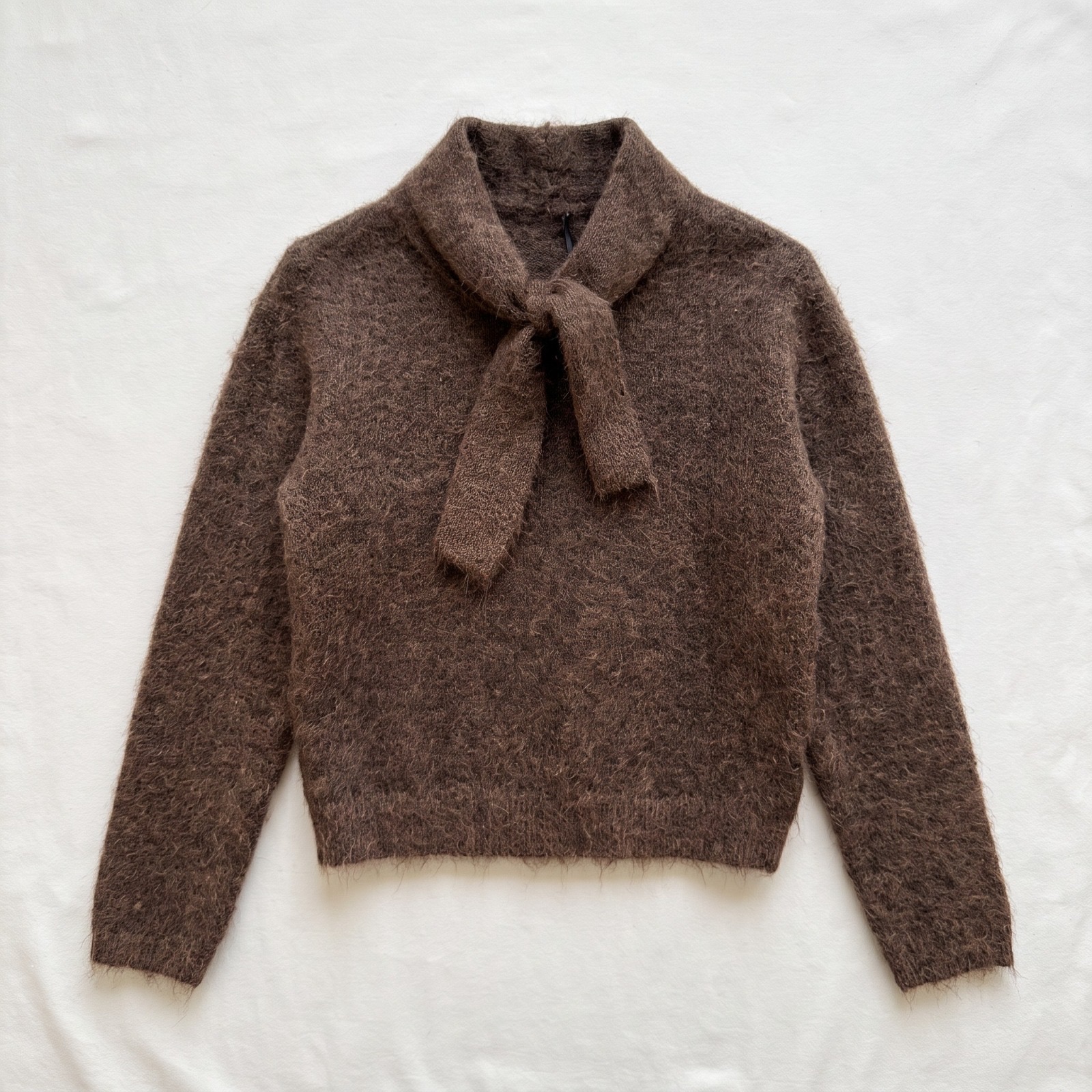 Pullover mit Schleife