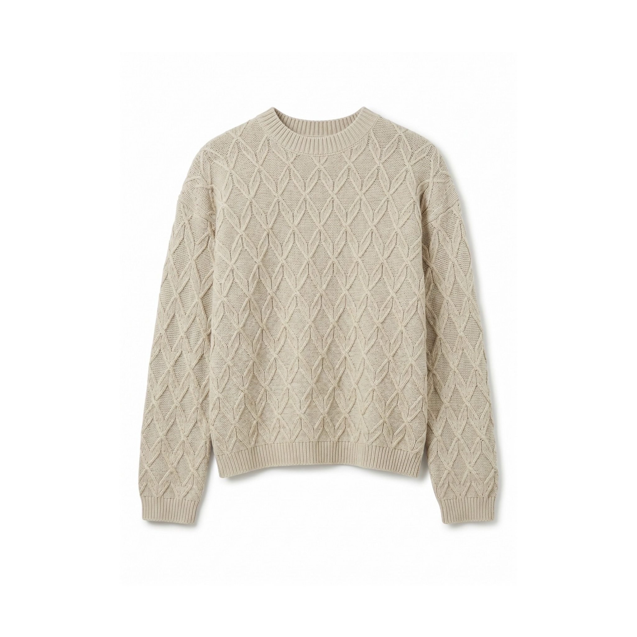 Lässiger Pullover mit geradem Schnitt