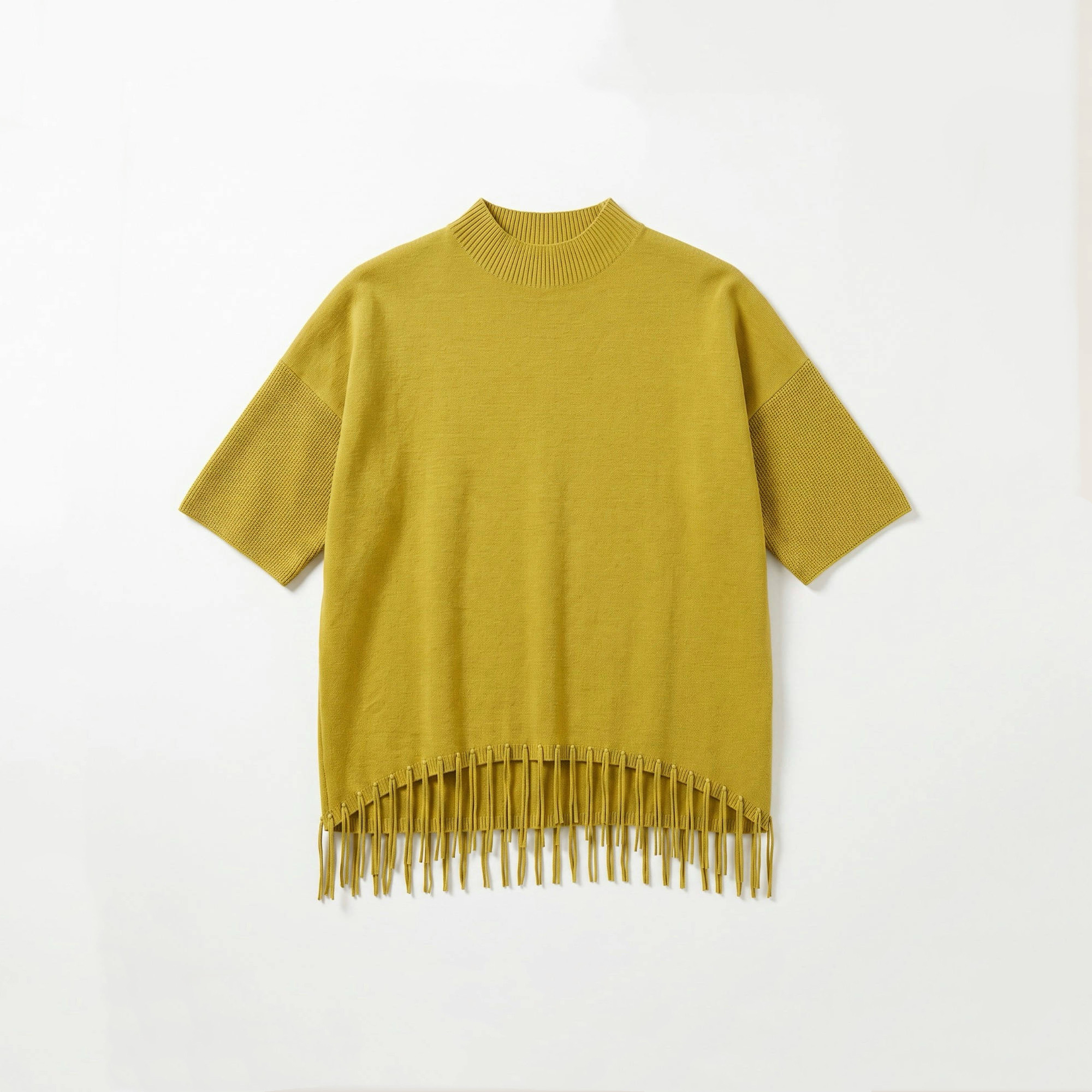 Oversize Pullover mit Halbrolkragen