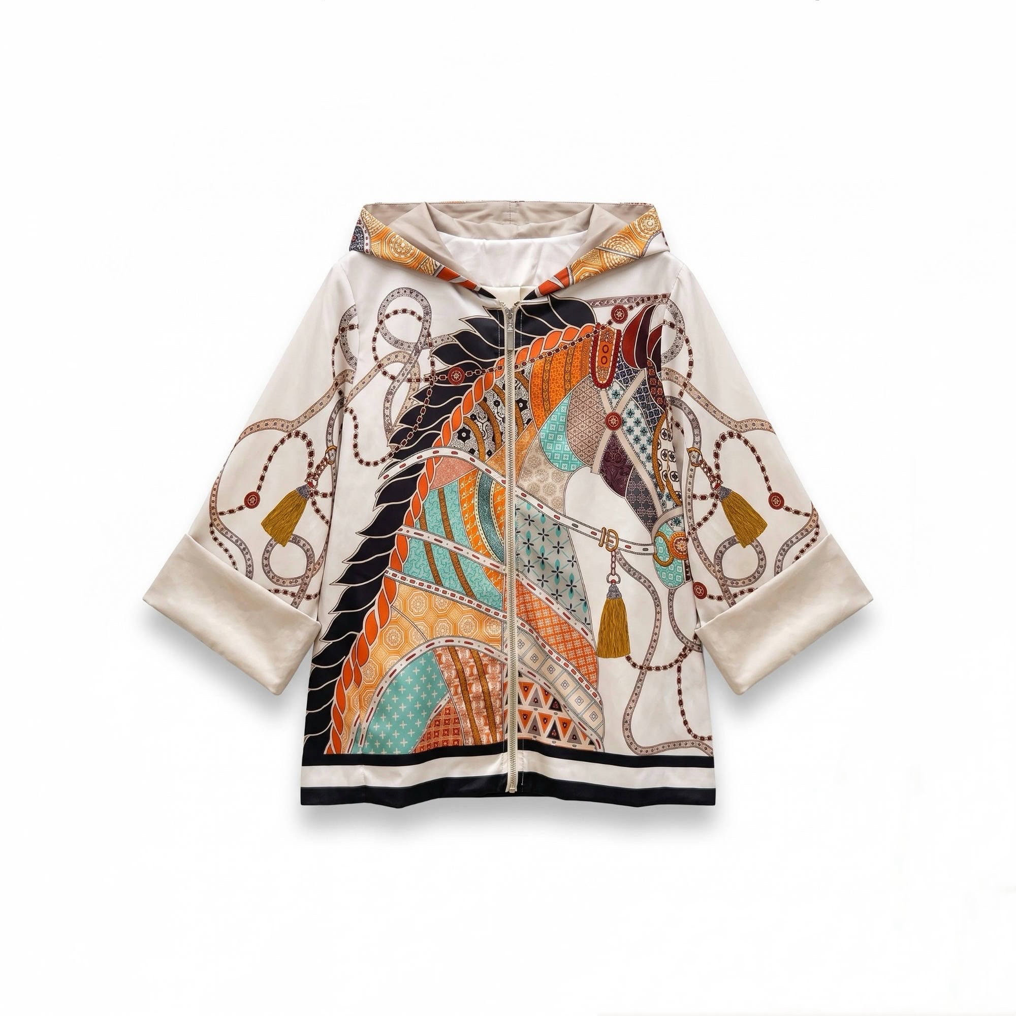 Bomberjacke mit Kapuze