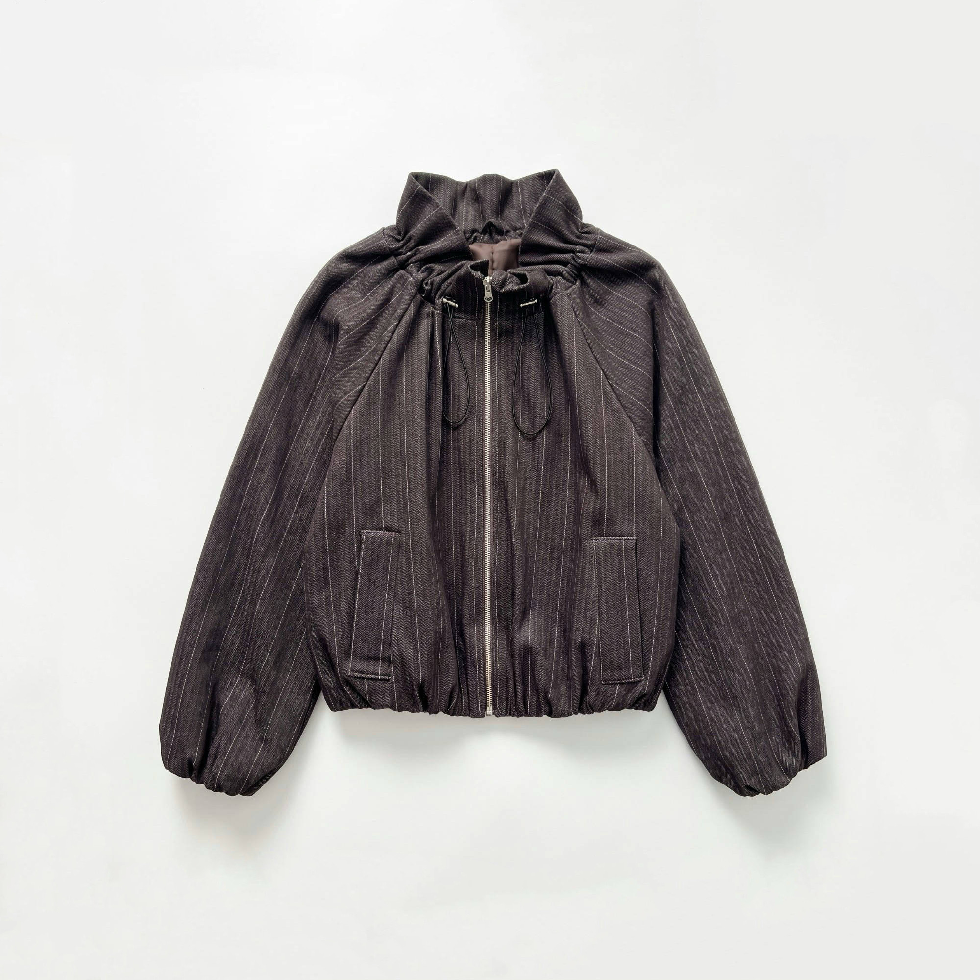 Bomberjacke mit Ballonärmeln