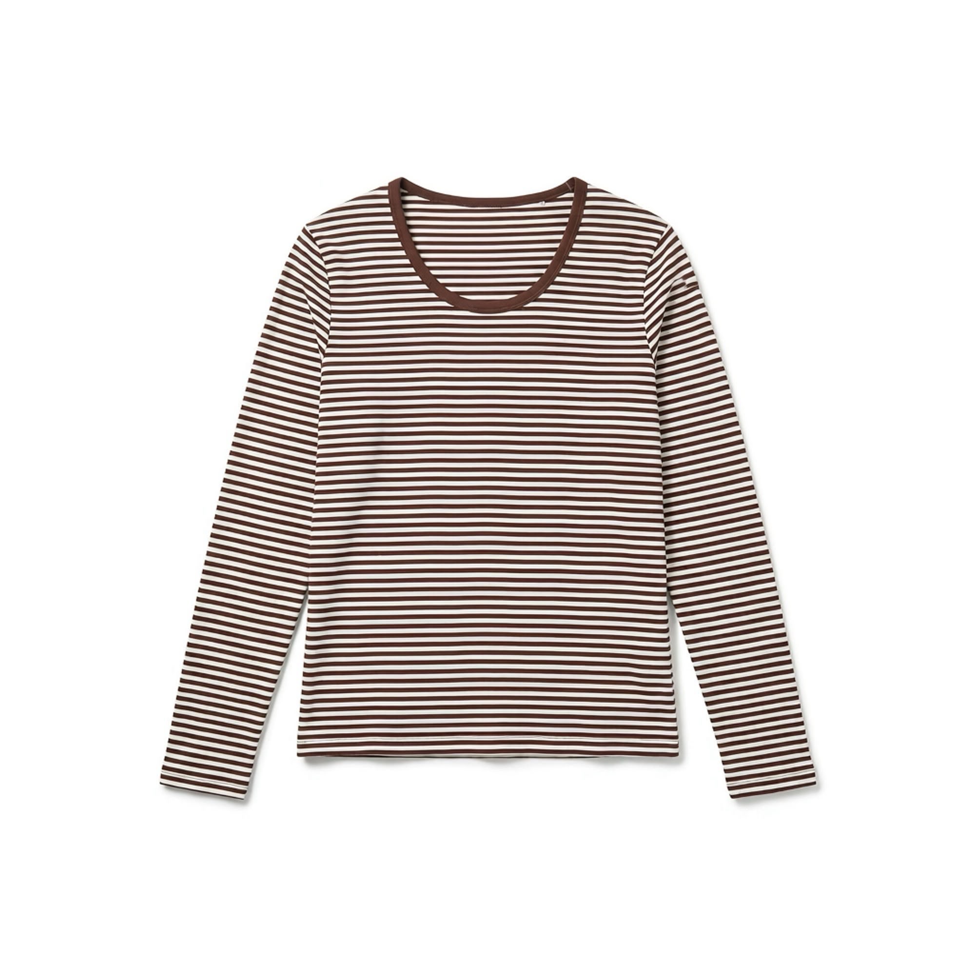 T-Shirt mit Mikro-Streifen