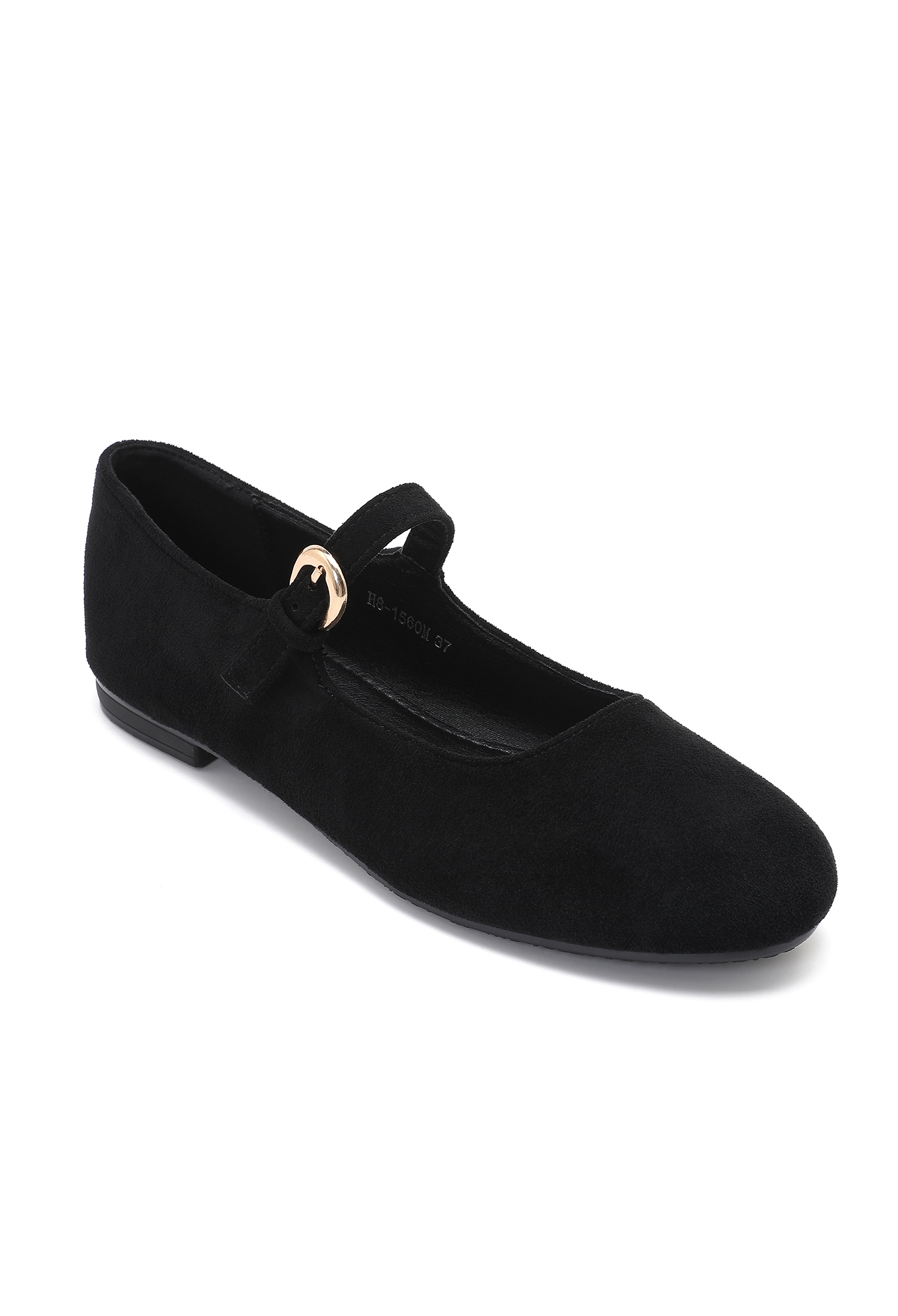 Satiniert Mary-Jane Ballerinas