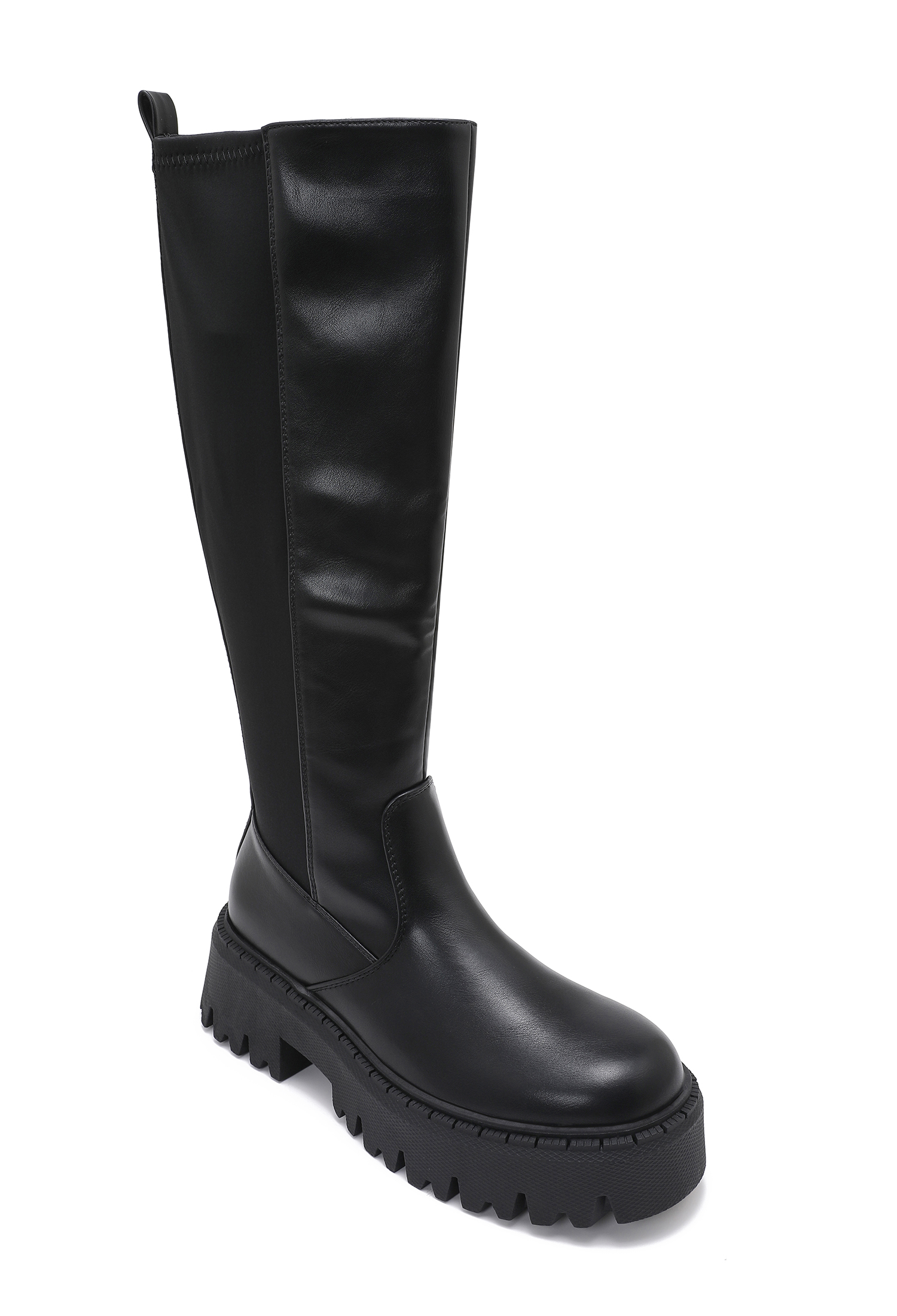 Overknee-Stiefel mit Plateau
