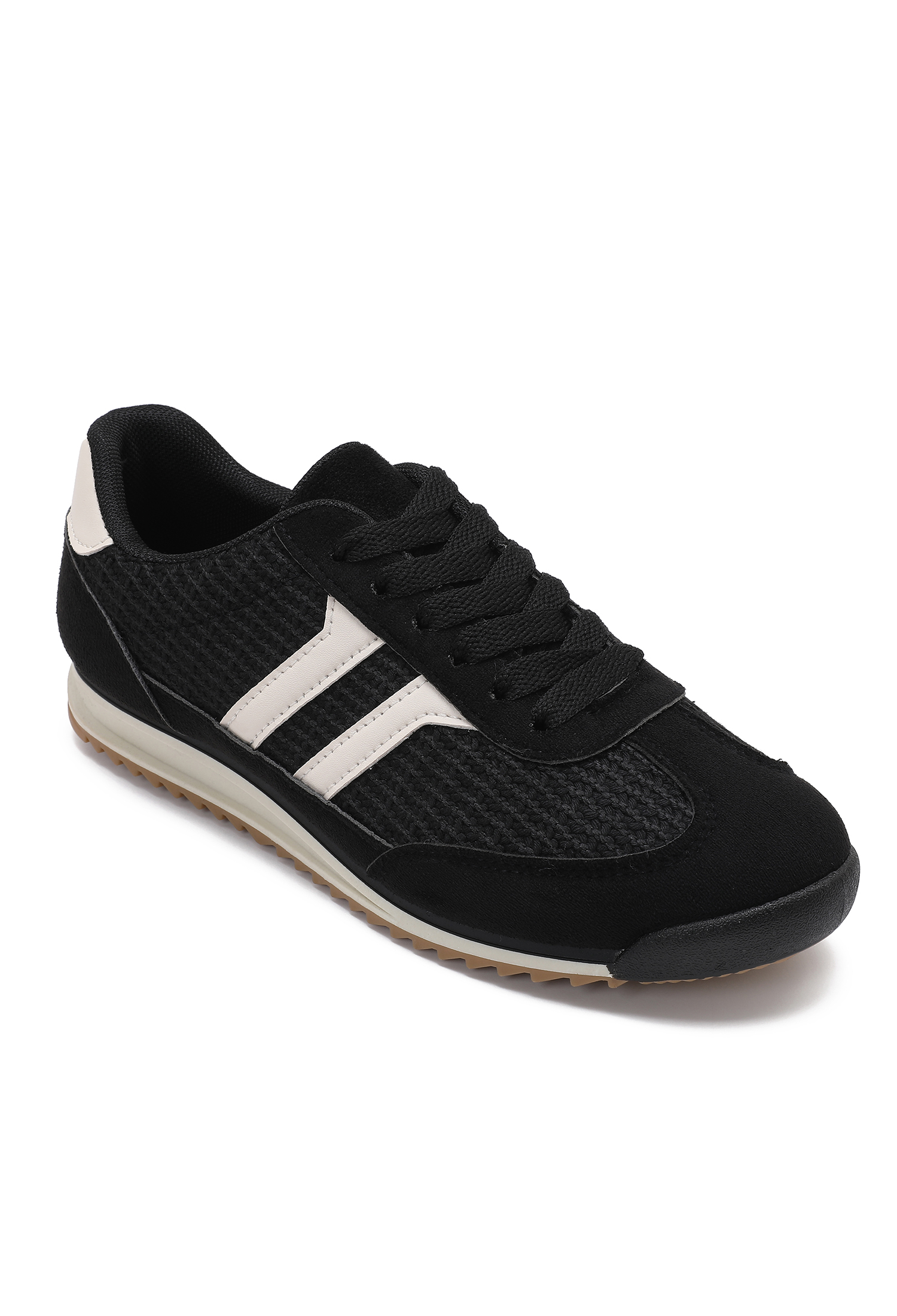 Retro-Sneaker mit Streifen
