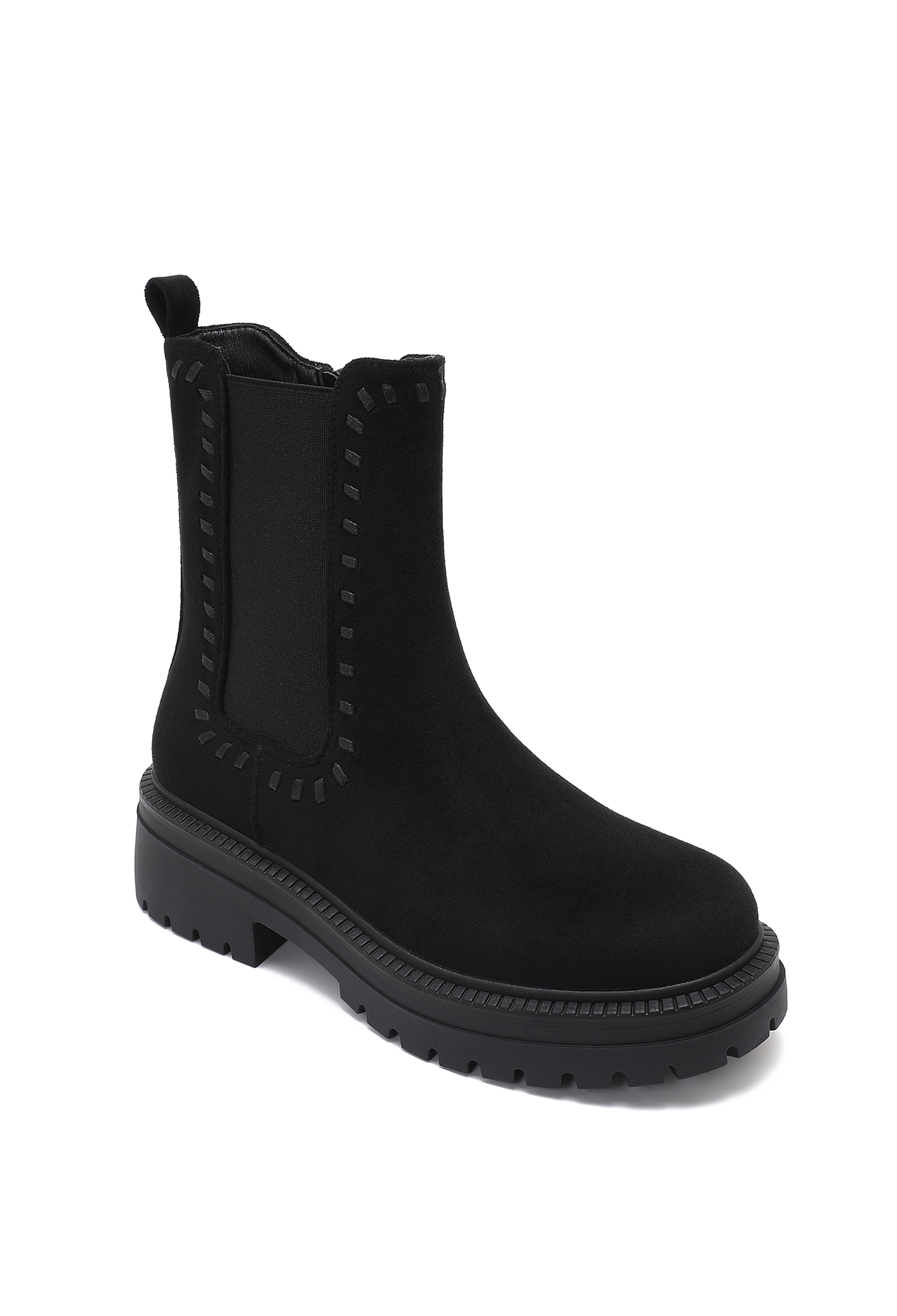 Chelsea-Boots mit Nieten