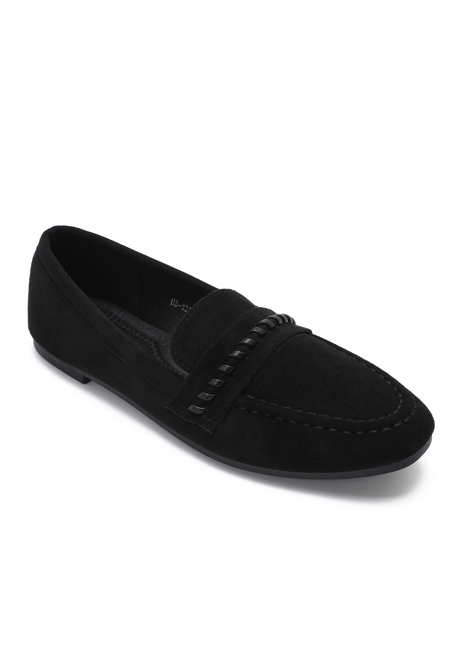 Loafer im Veloursleder-Look