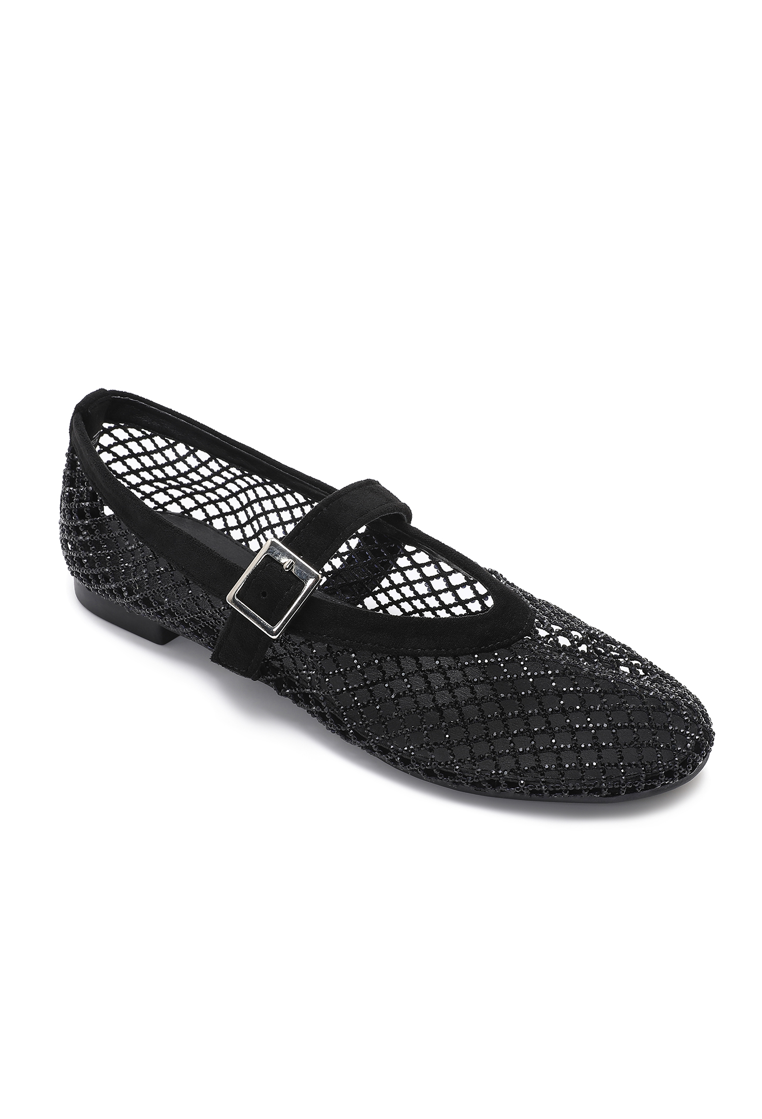 Mary-Jane-Ballerinas mit Riemen