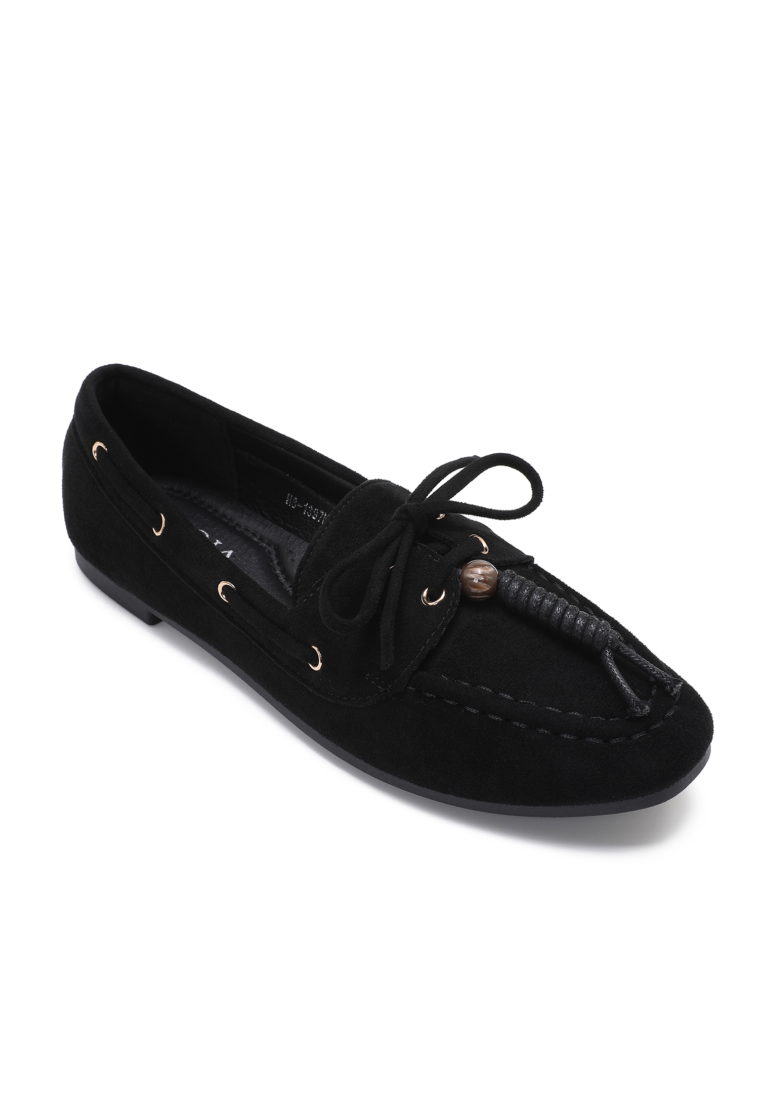 Ballerinas mit Zierbändern