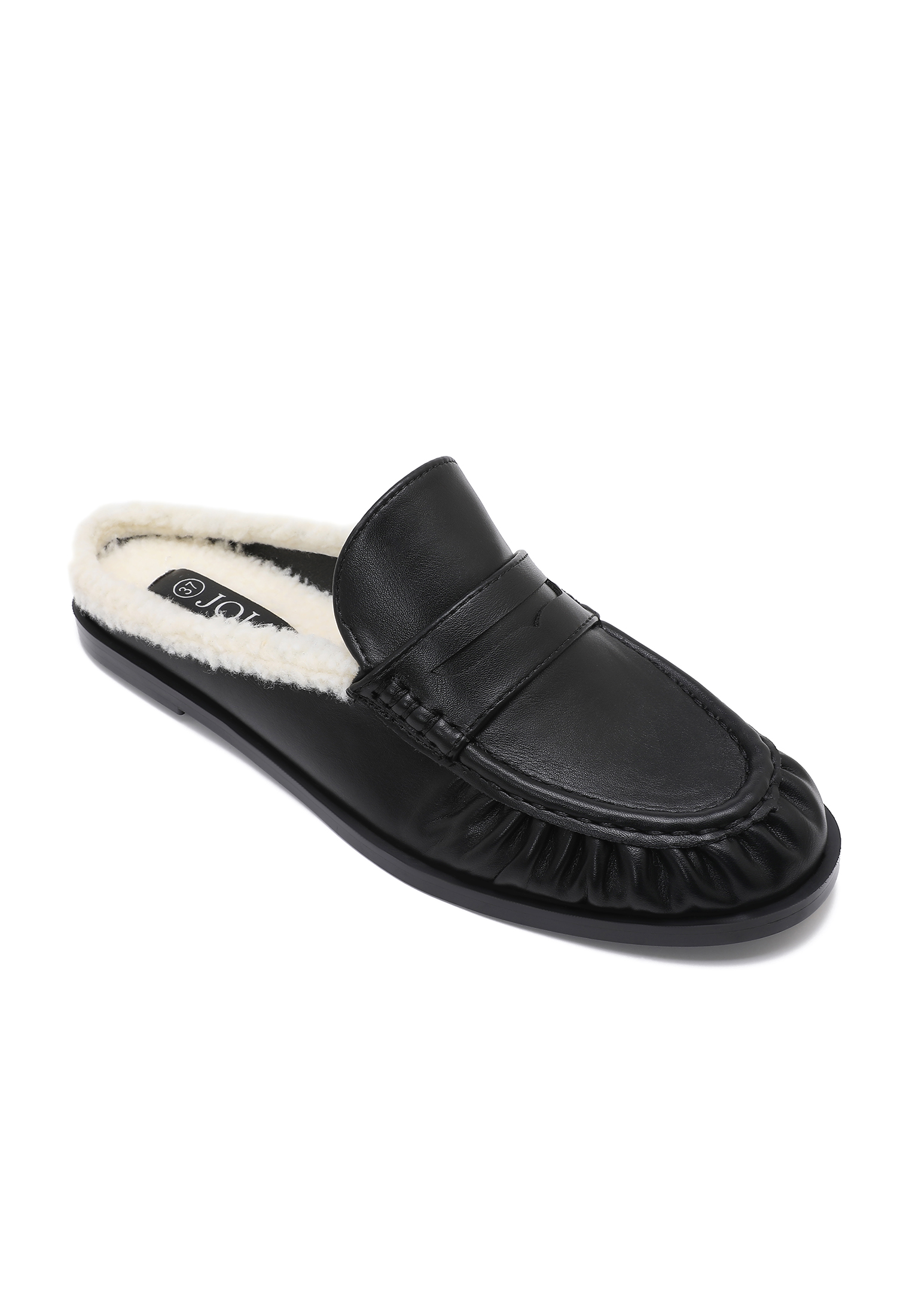 Mules mit Fellfutter