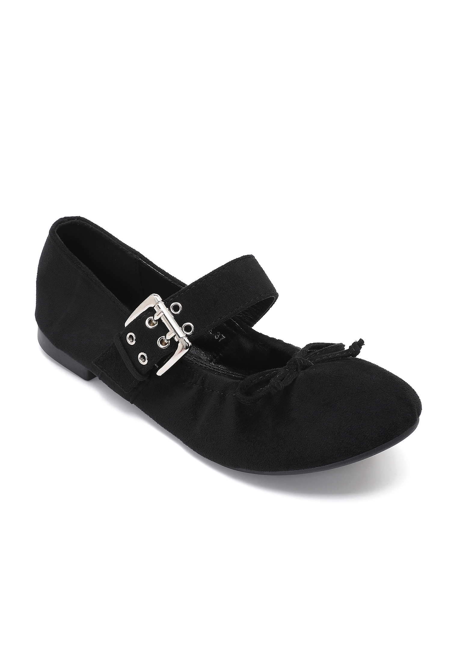 Mary-Jane-Ballerinas mit Schleife