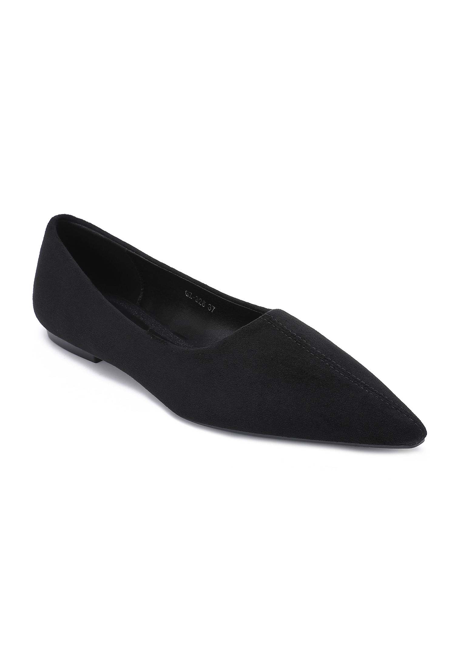 Minimalistische Ballerinas mit Spitze