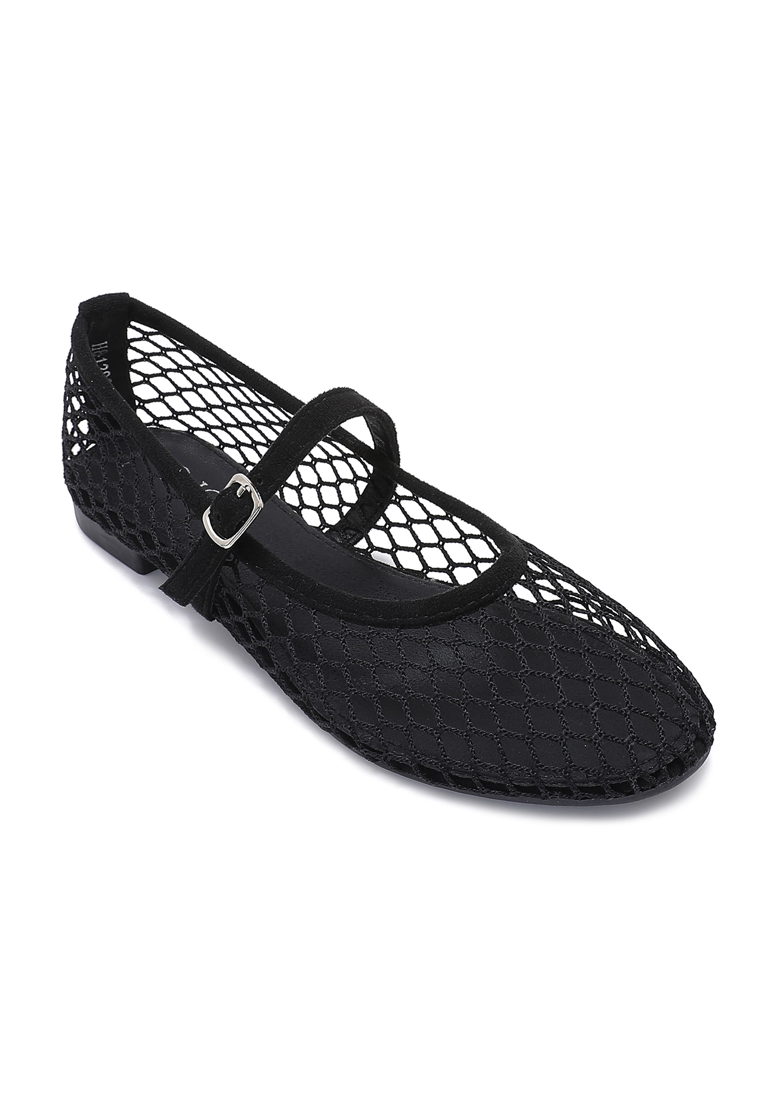 Mesh Mary Jane Ballerinas