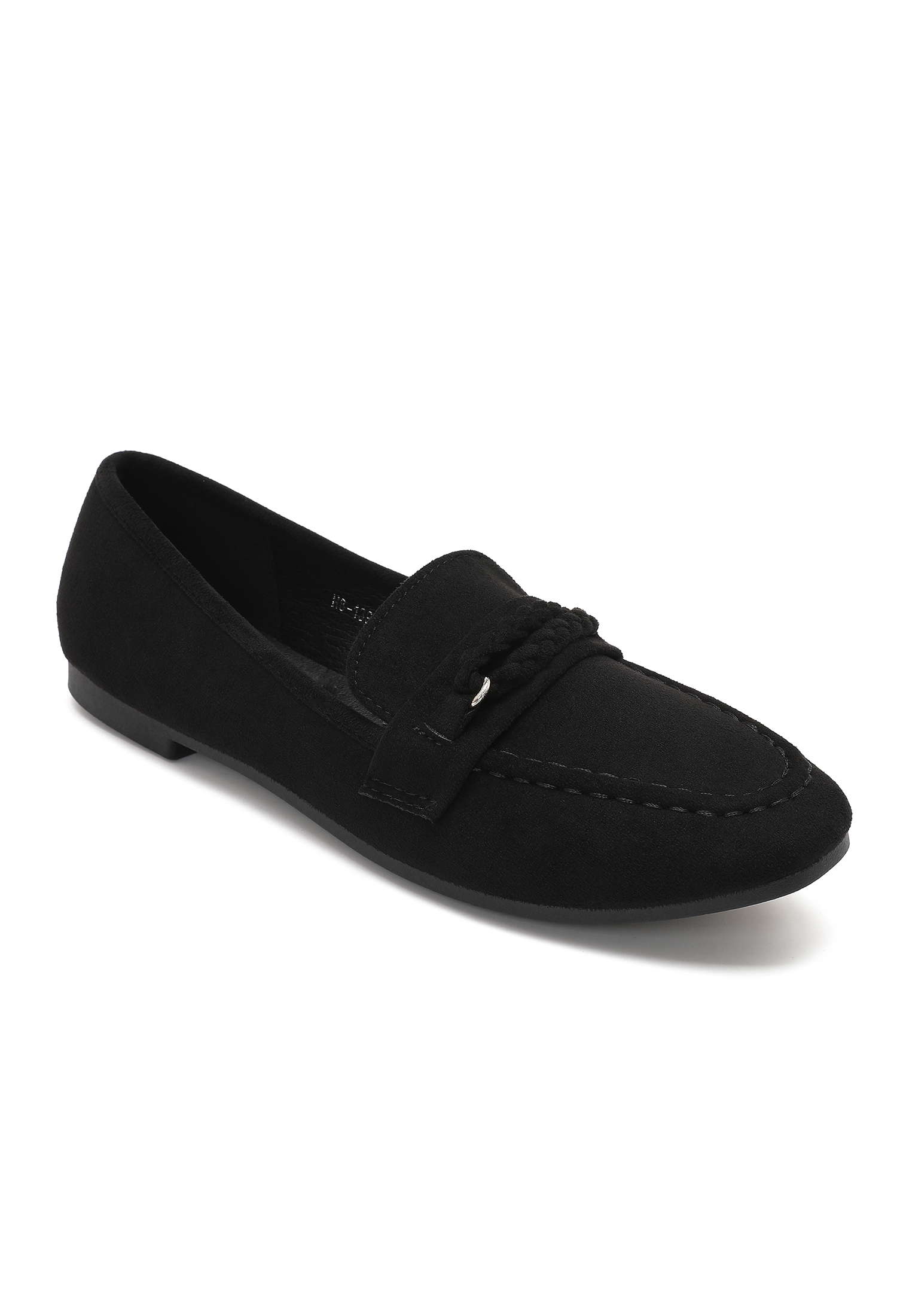 Ballerinas mit geflochtenem Riemen